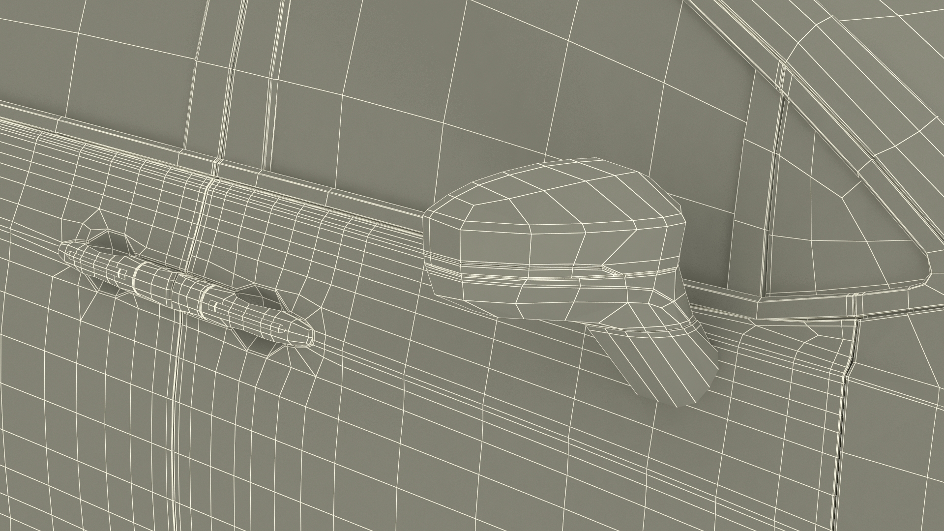 3D Chrysler Pacifica Simple Interior model