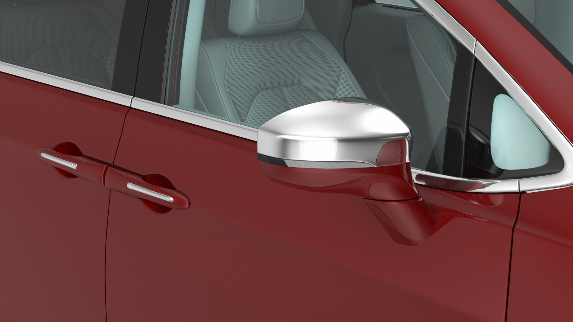 3D Chrysler Pacifica Simple Interior model