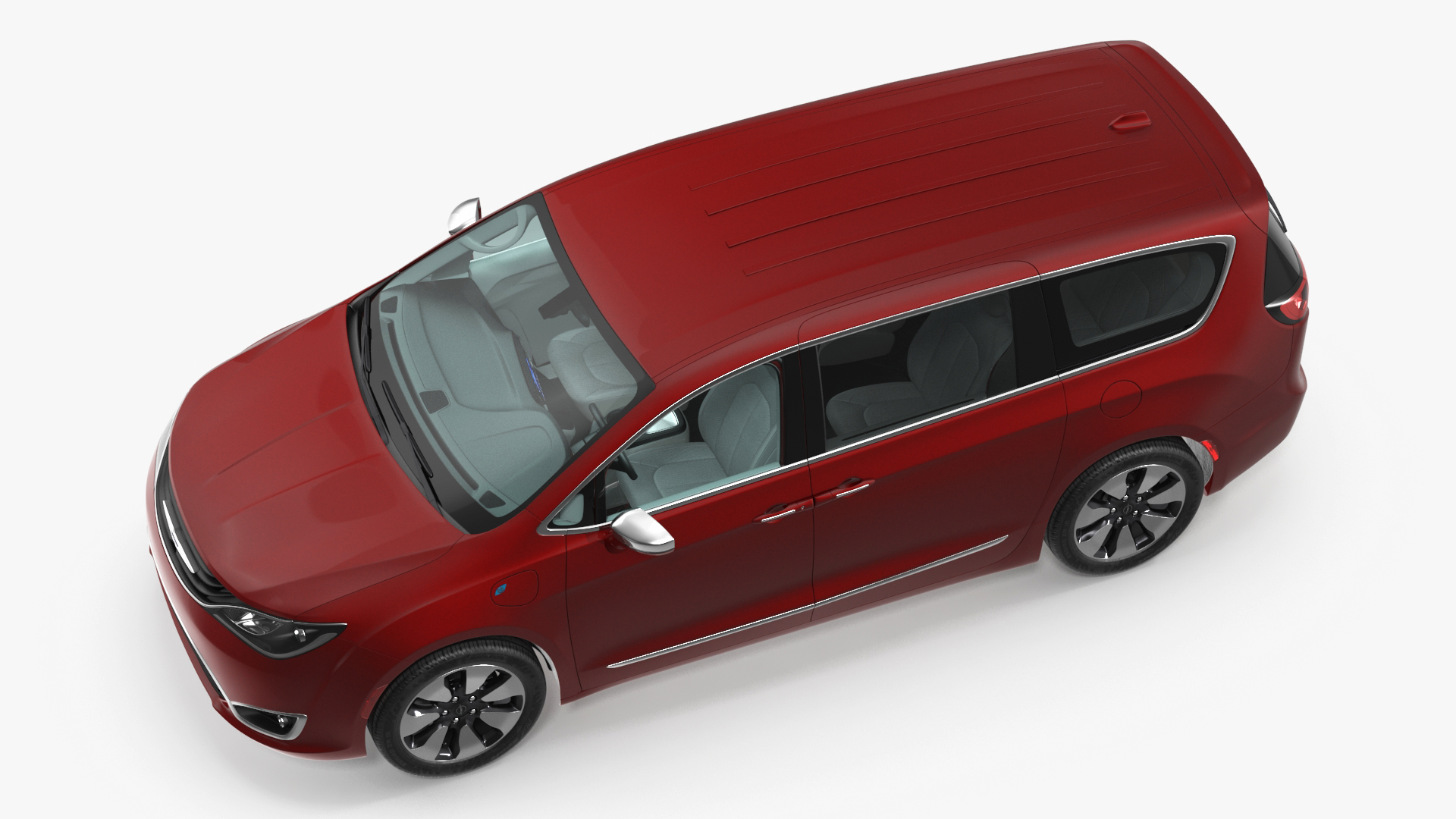 3D Chrysler Pacifica Simple Interior model