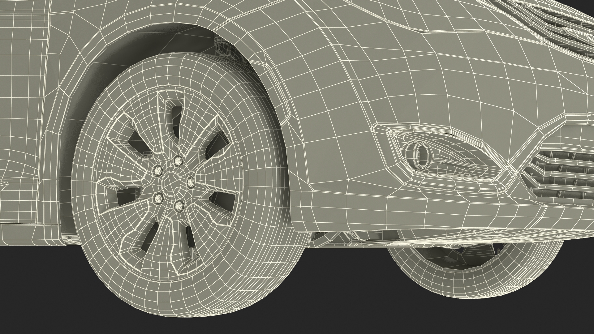 3D Chrysler Pacifica Simple Interior model