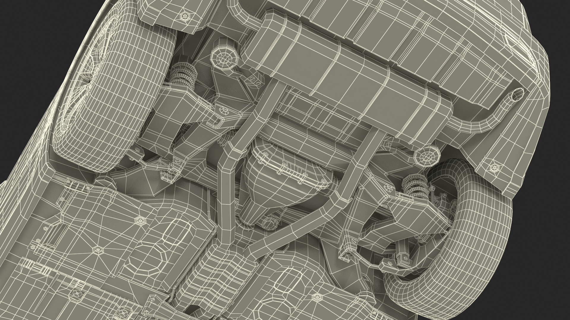 3D Chrysler Pacifica Simple Interior model