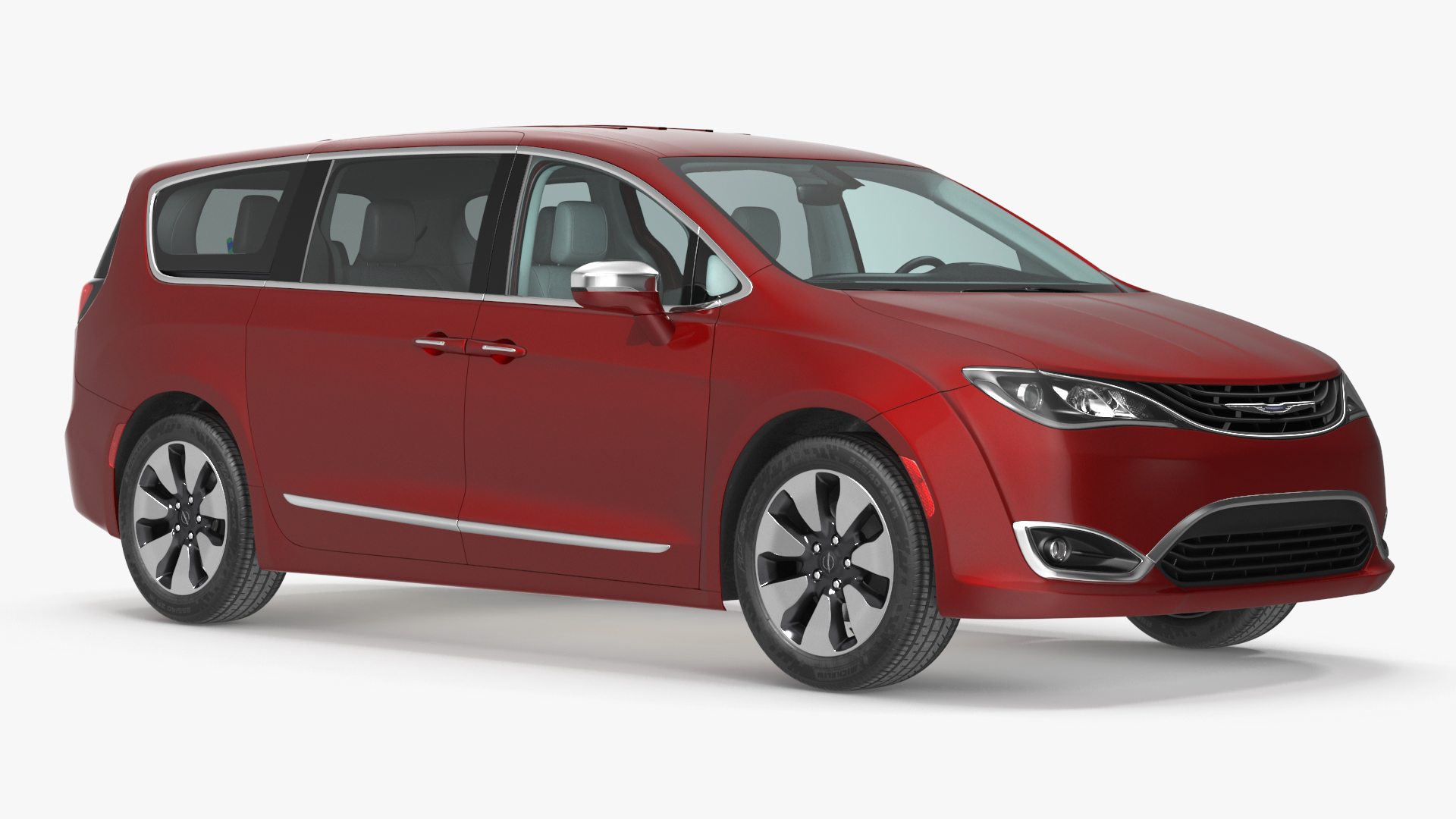 3D Chrysler Pacifica Simple Interior model