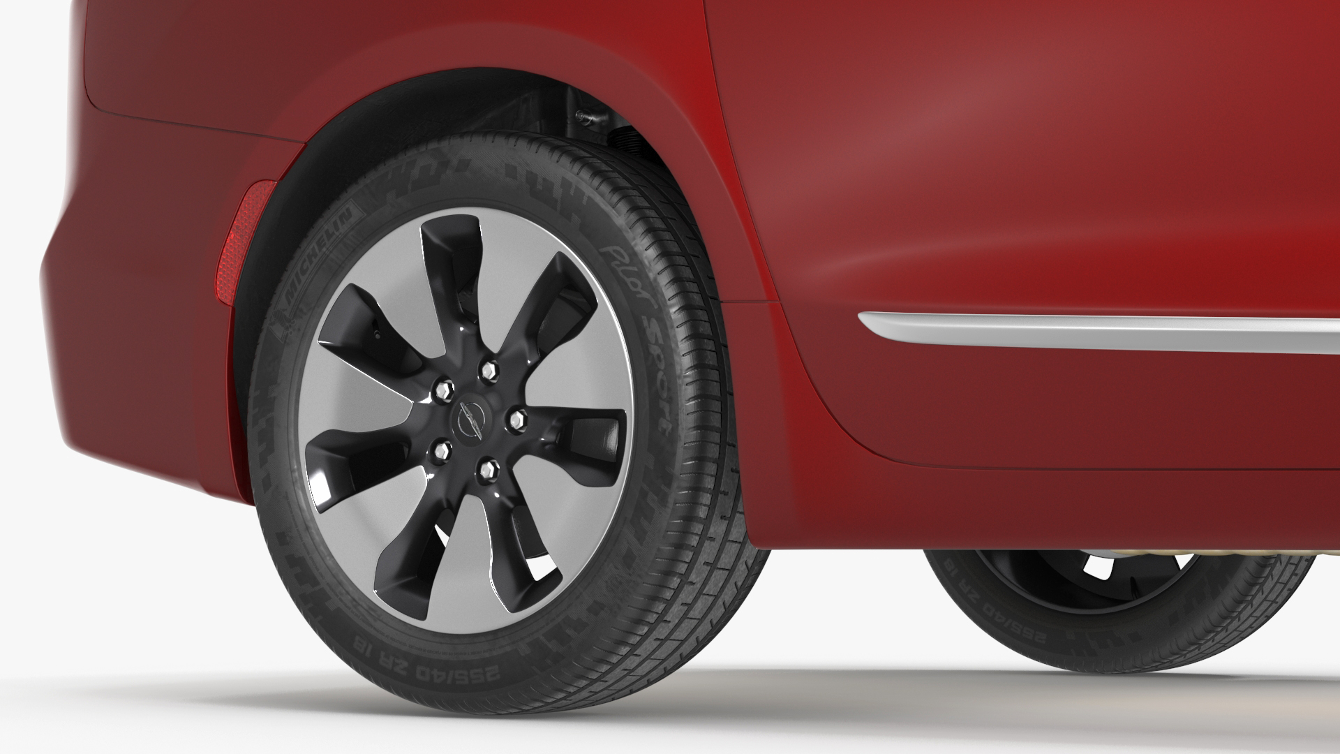3D Chrysler Pacifica Simple Interior model