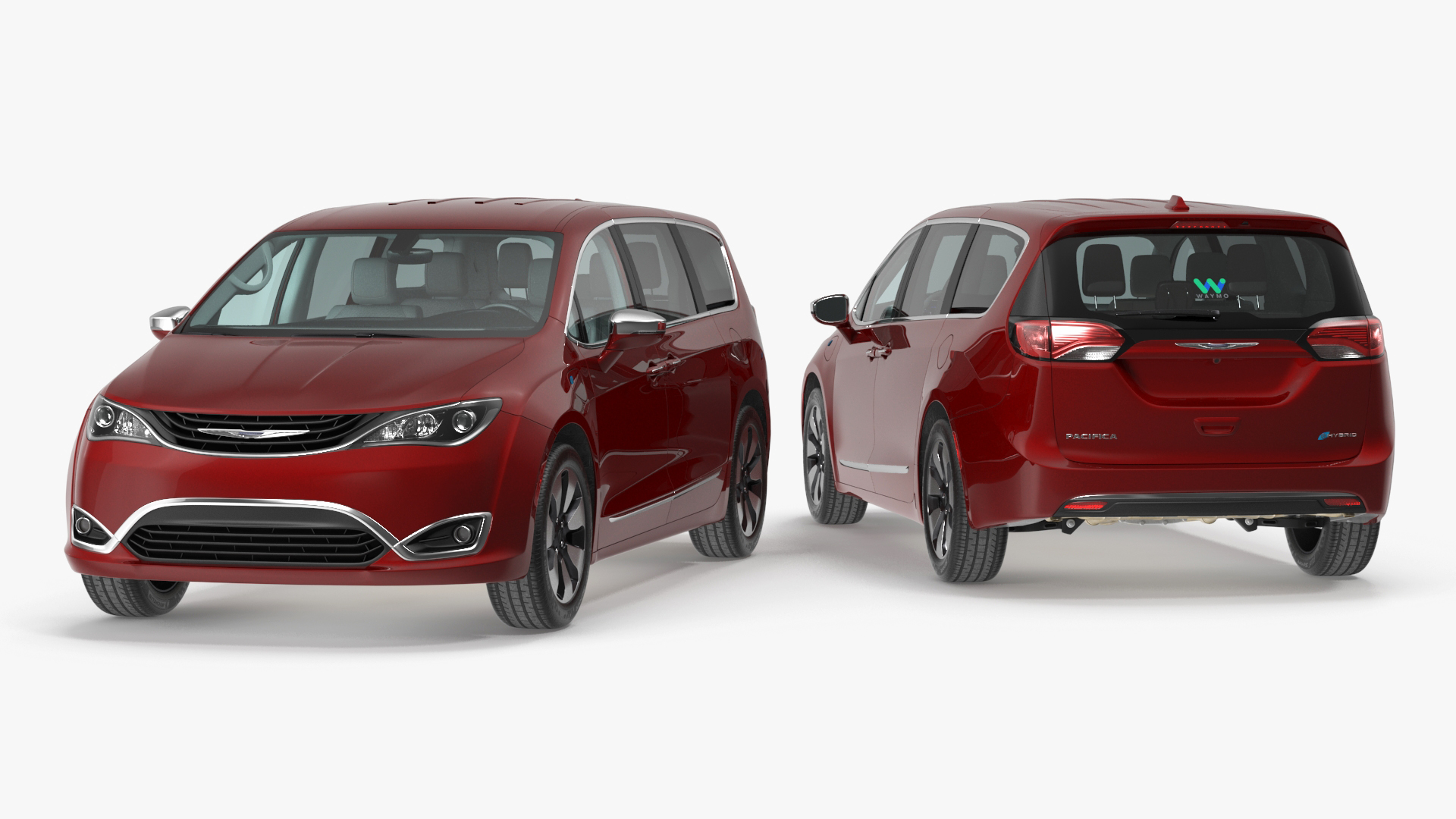 3D Chrysler Pacifica Simple Interior model