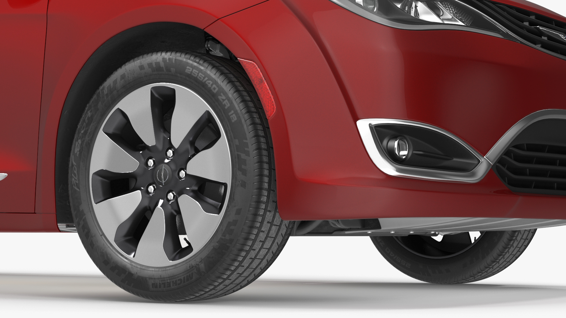 3D Chrysler Pacifica Simple Interior model