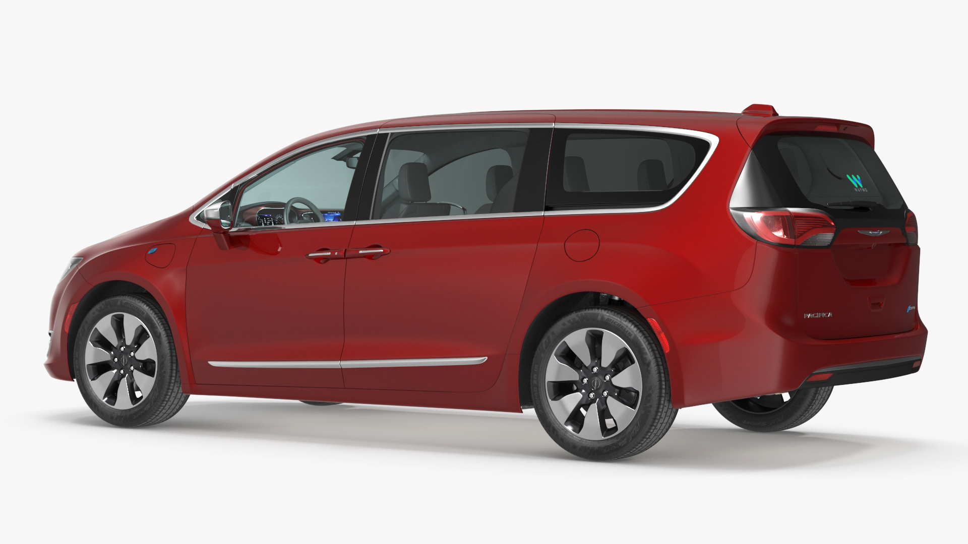 3D Chrysler Pacifica Simple Interior model