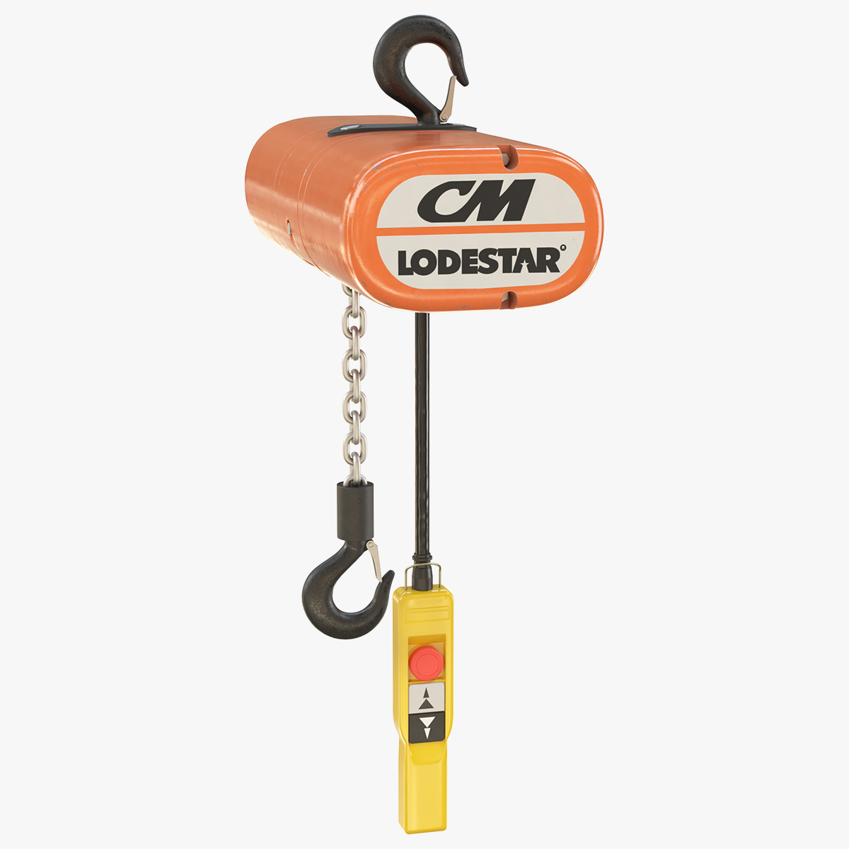 Lodestar Electric Chain Hoist Orange - view 9