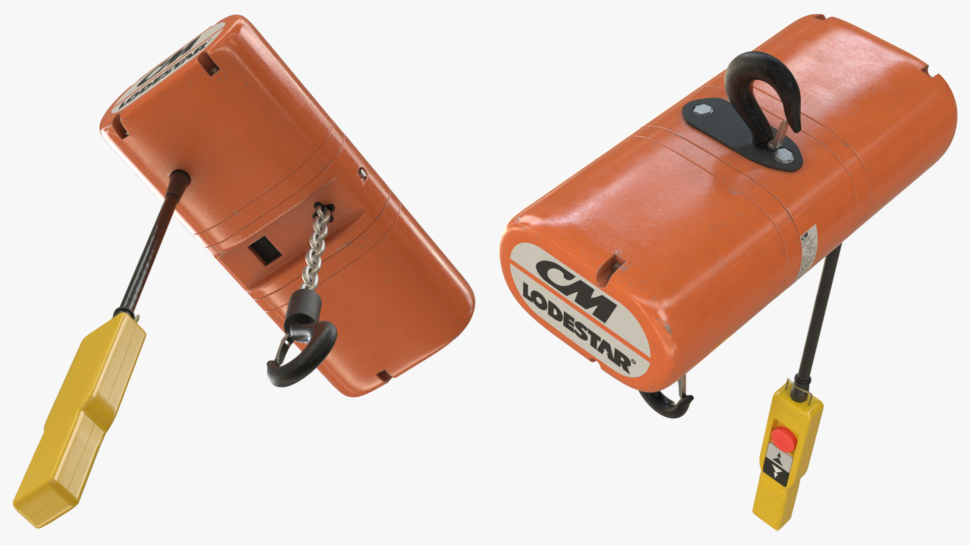 Lodestar Electric Chain Hoist Orange - view 3