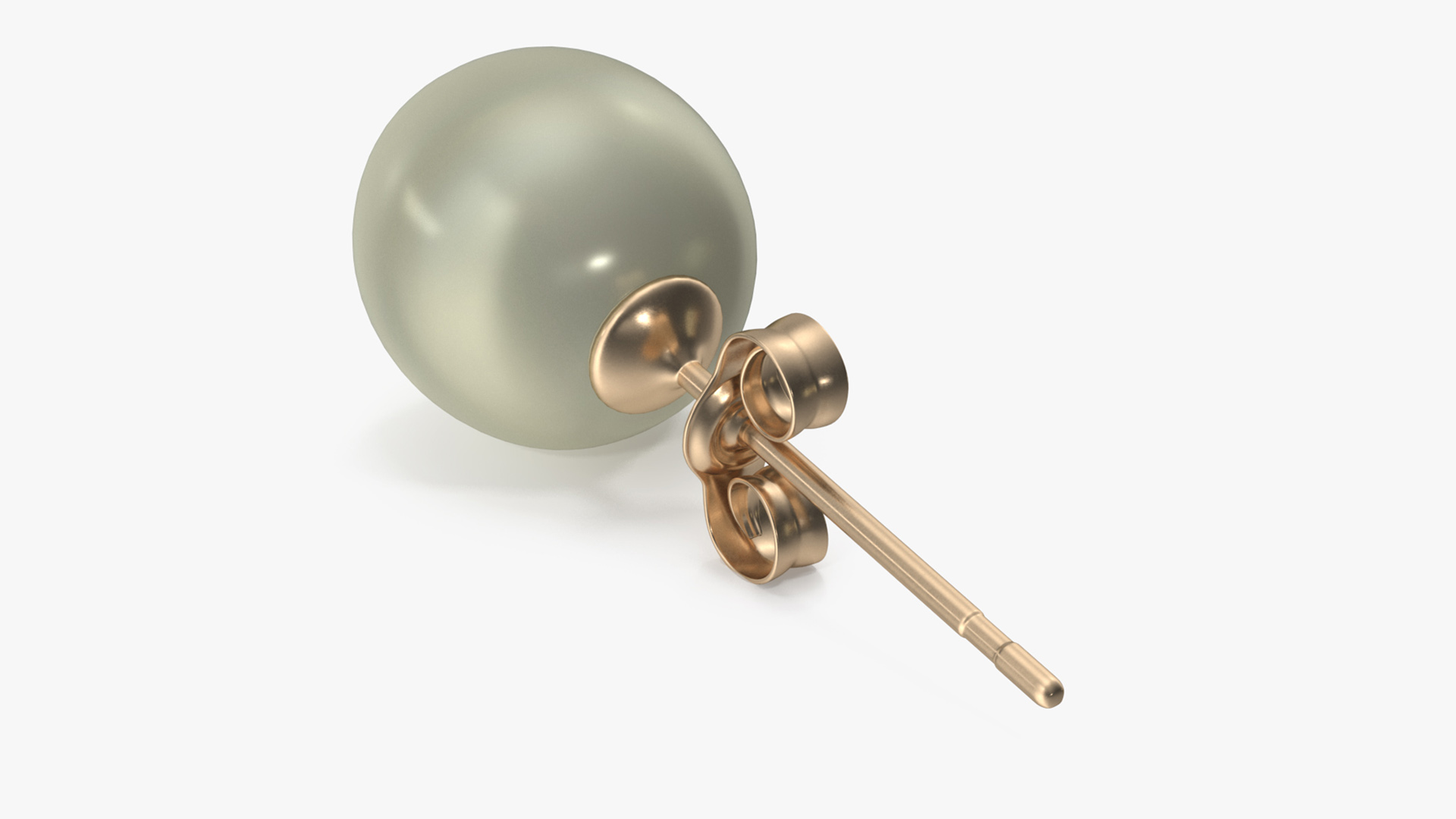 3D Pearl Earring model