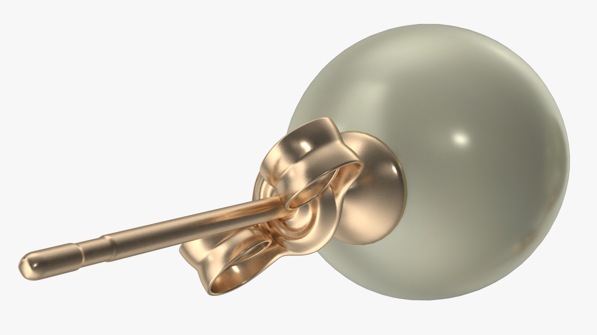 3D Pearl Earring model