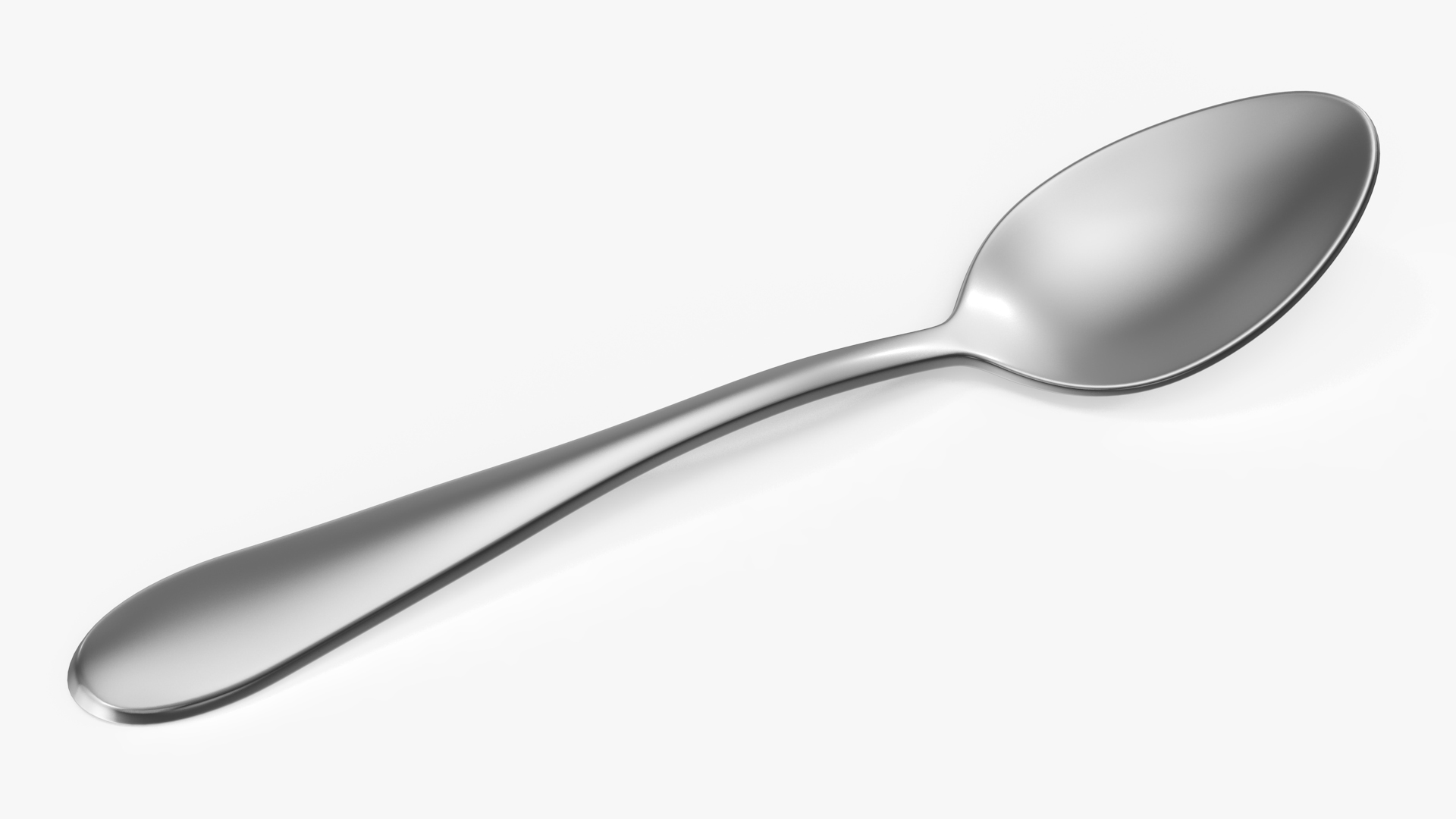 3D model Silver Dessert Spoon