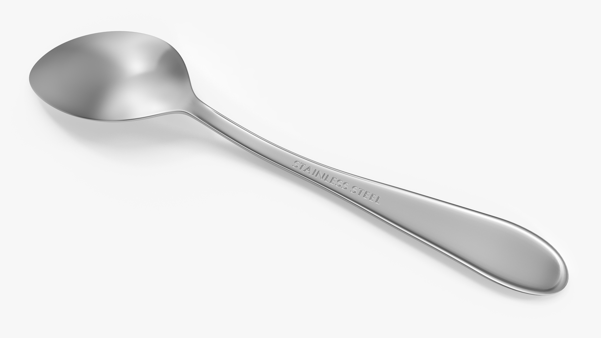 3D model Silver Dessert Spoon