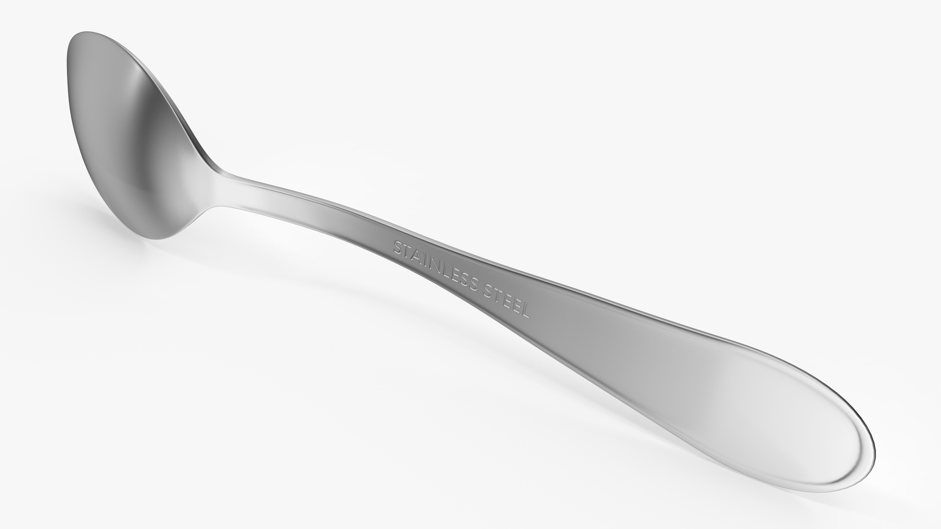 3D model Silver Dessert Spoon