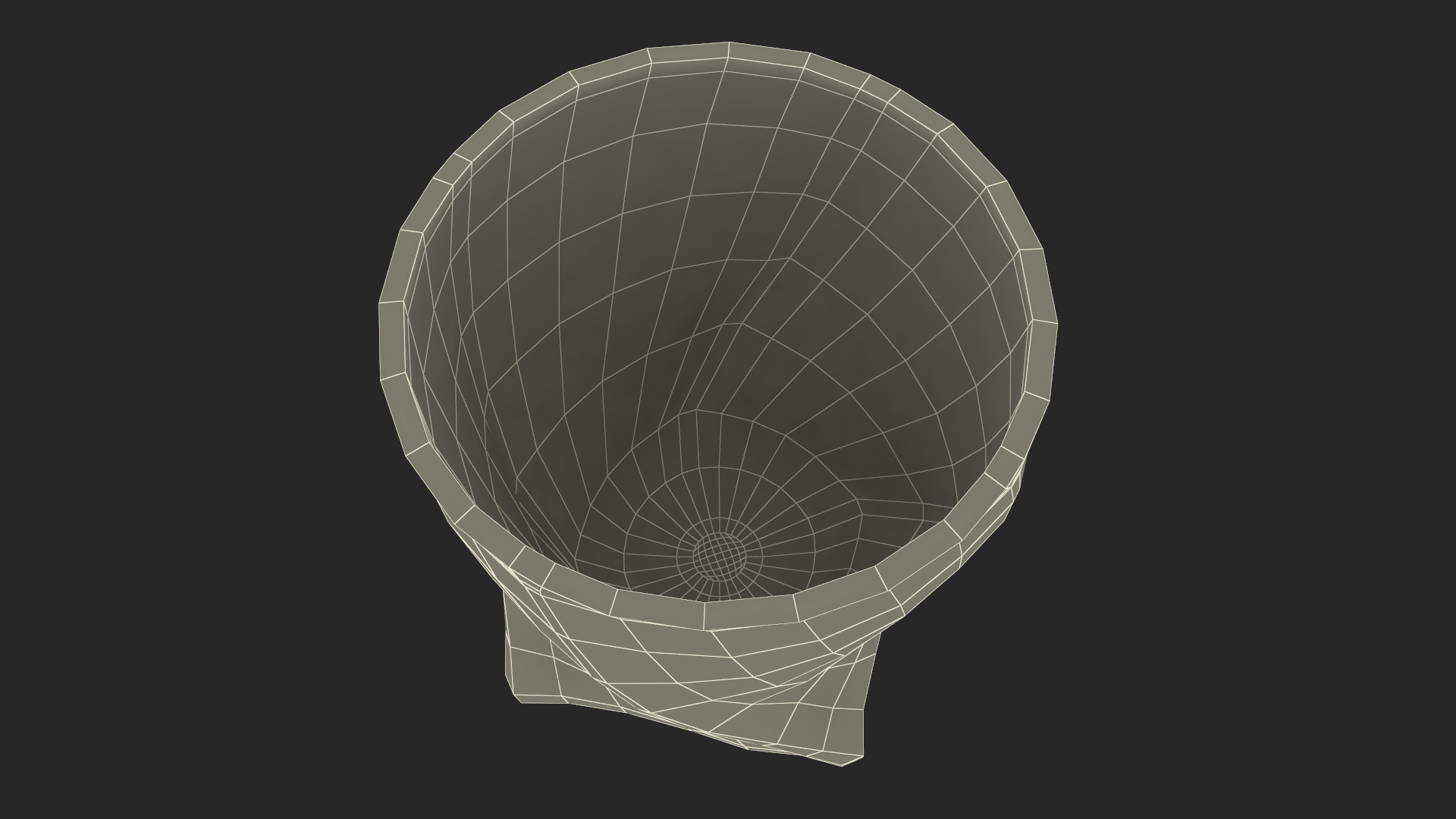 Twisted Rocks Glass 3D model