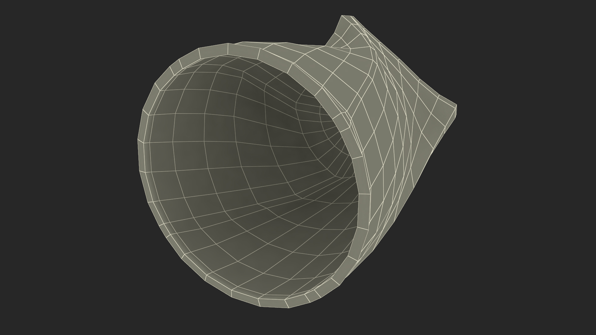 Twisted Rocks Glass 3D model