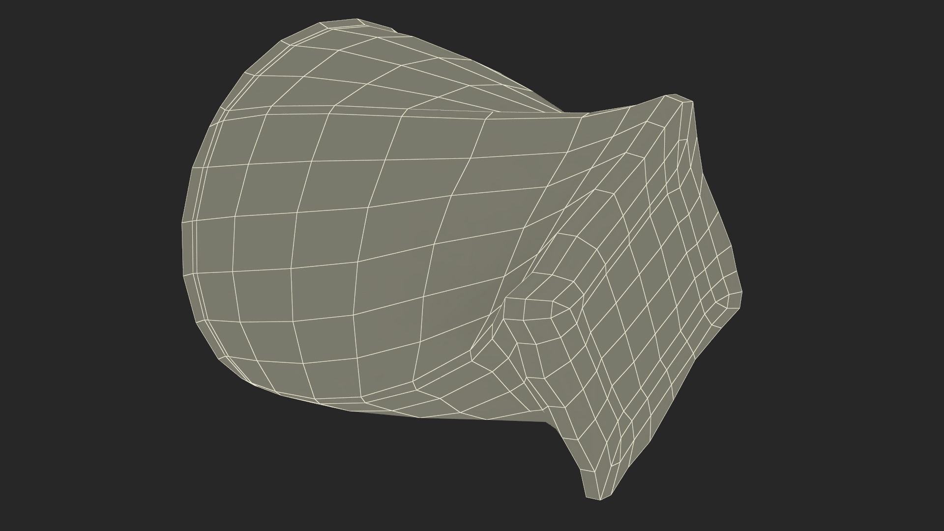 Twisted Rocks Glass 3D model