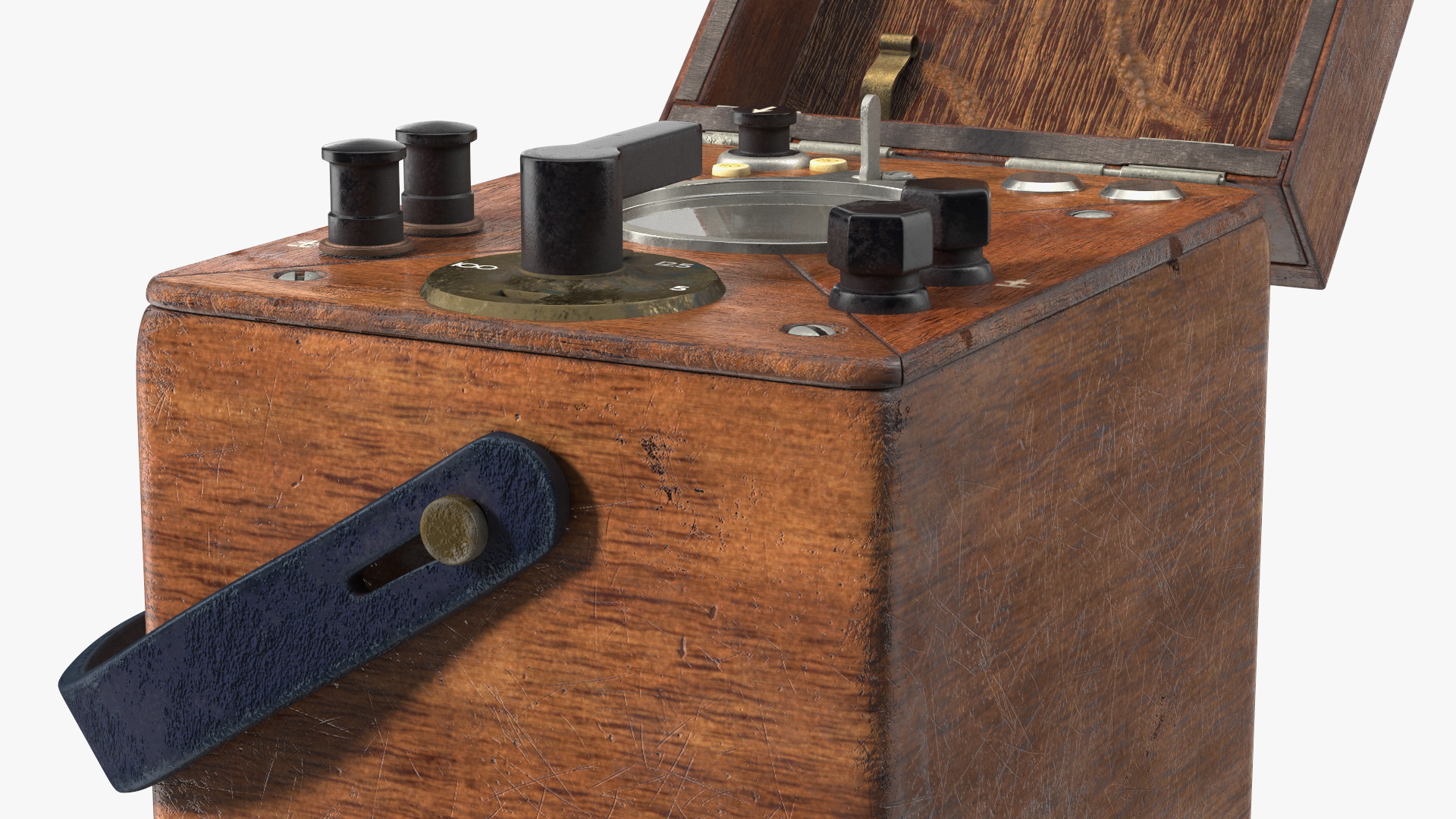 Vintage Portable Watt Hour Test Meter 3D