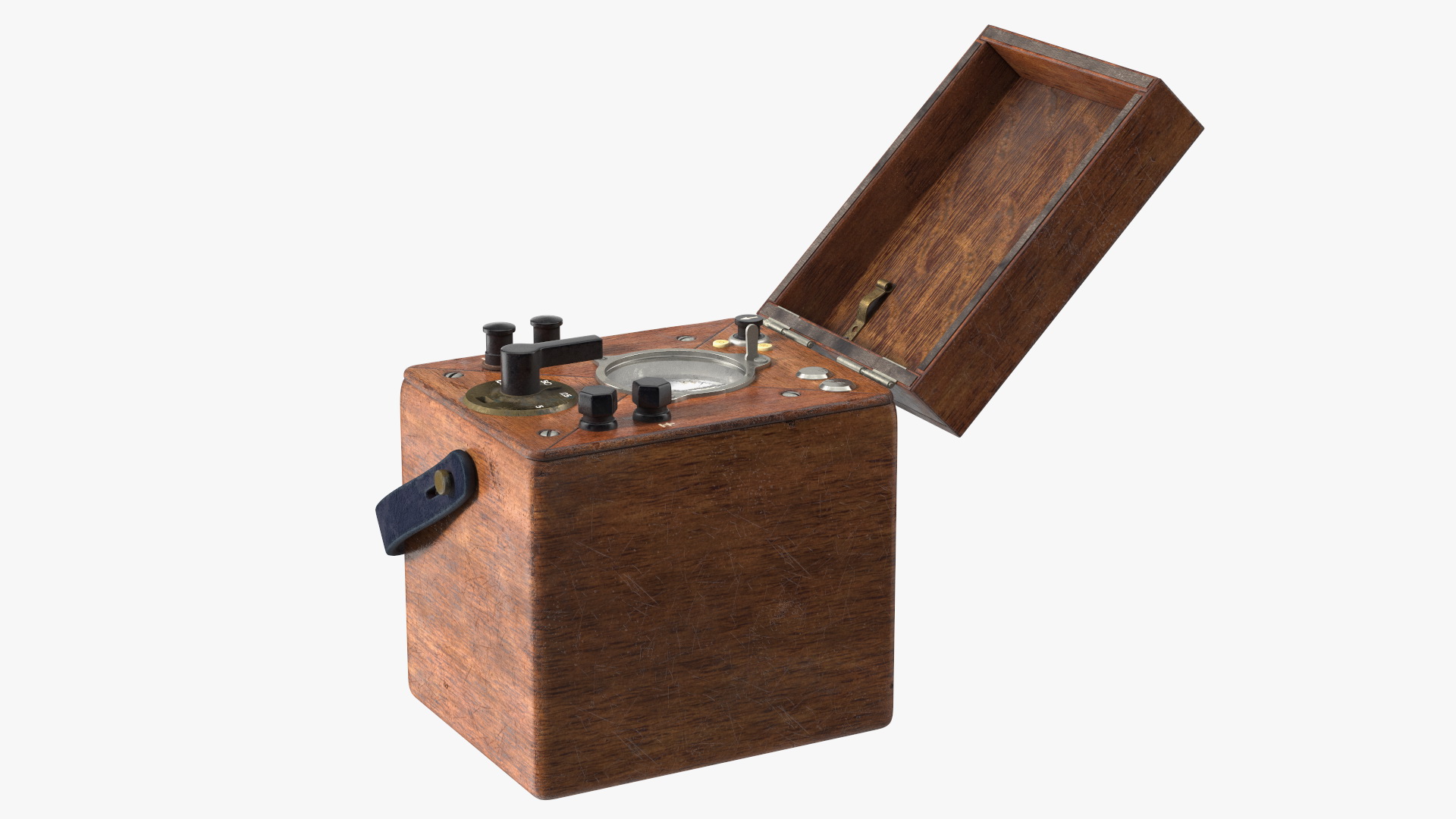 Vintage Portable Watt Hour Test Meter 3D