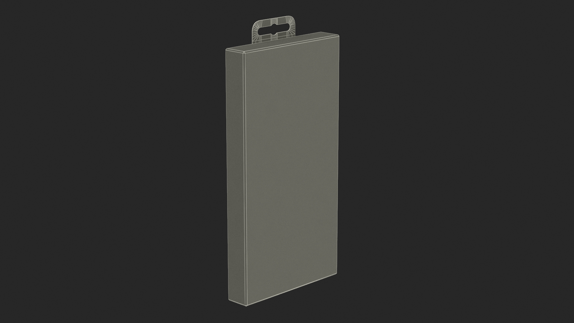 Apple iPhone 15 Smartphone Clear Case Packaging 3D