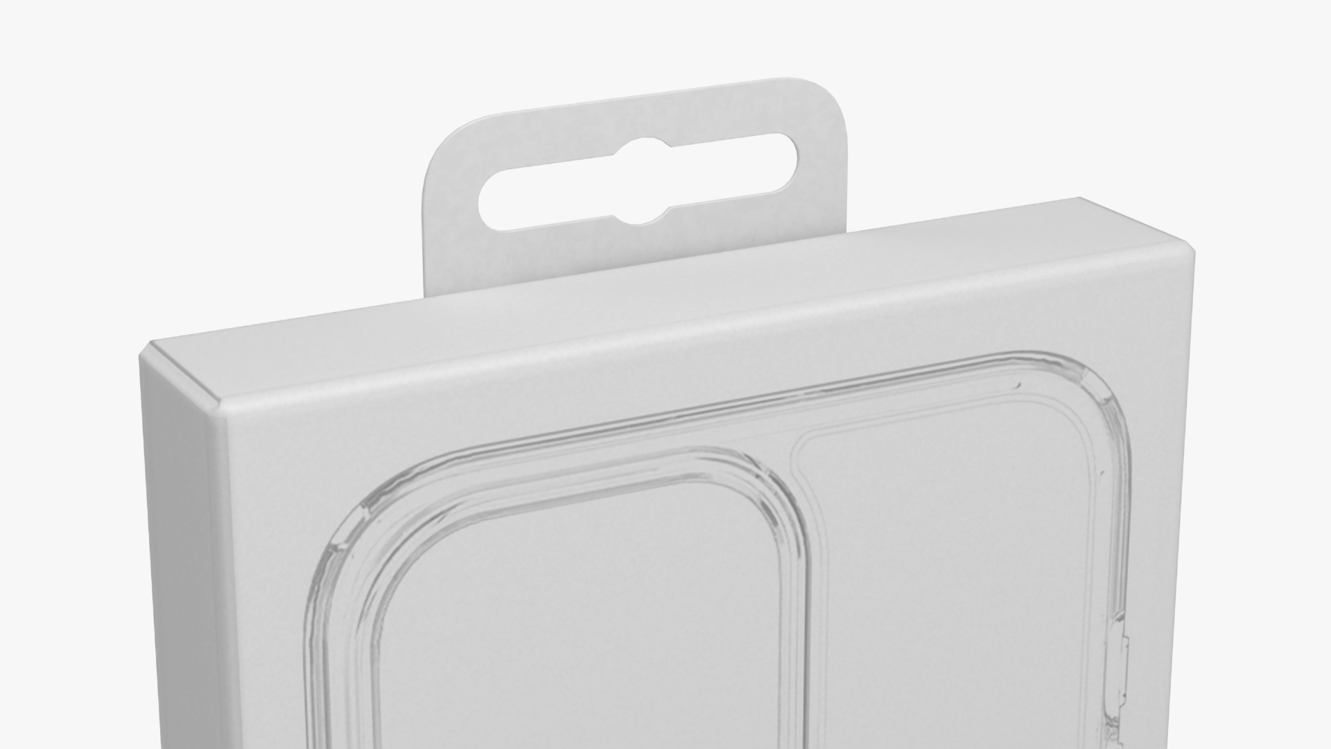Apple iPhone 15 Smartphone Clear Case Packaging 3D