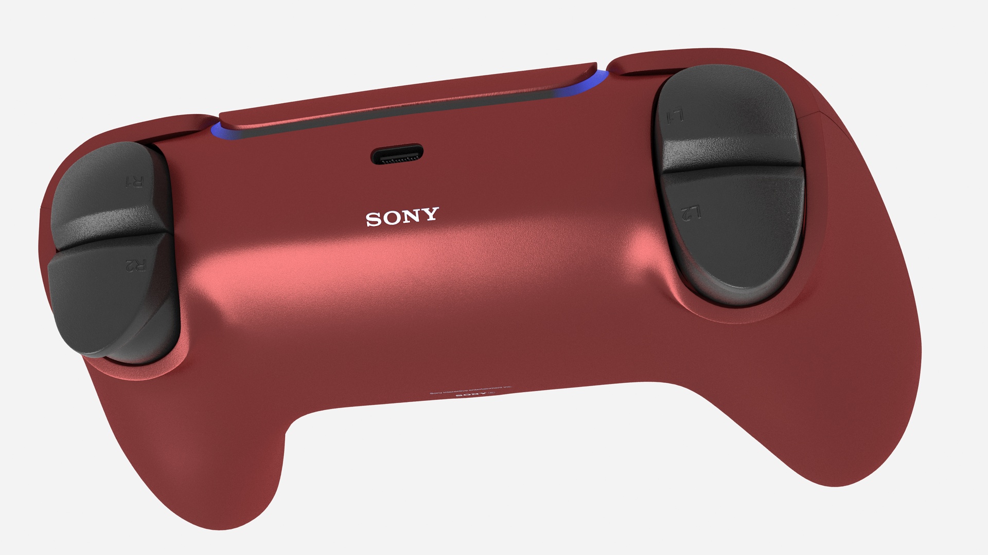 Sony PlayStation 5 Console Volcanic Red 3D model