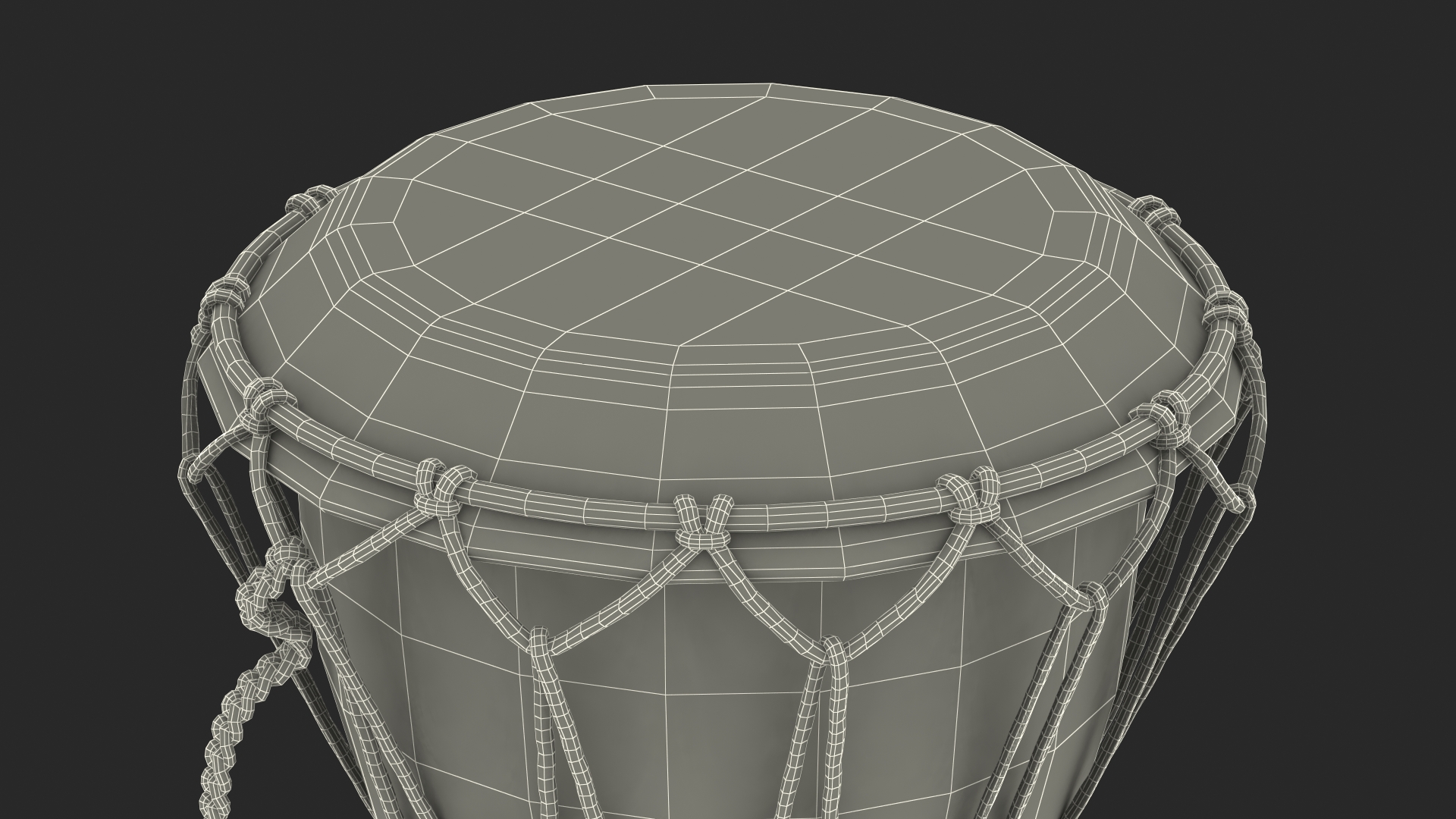3D Djembe Drum