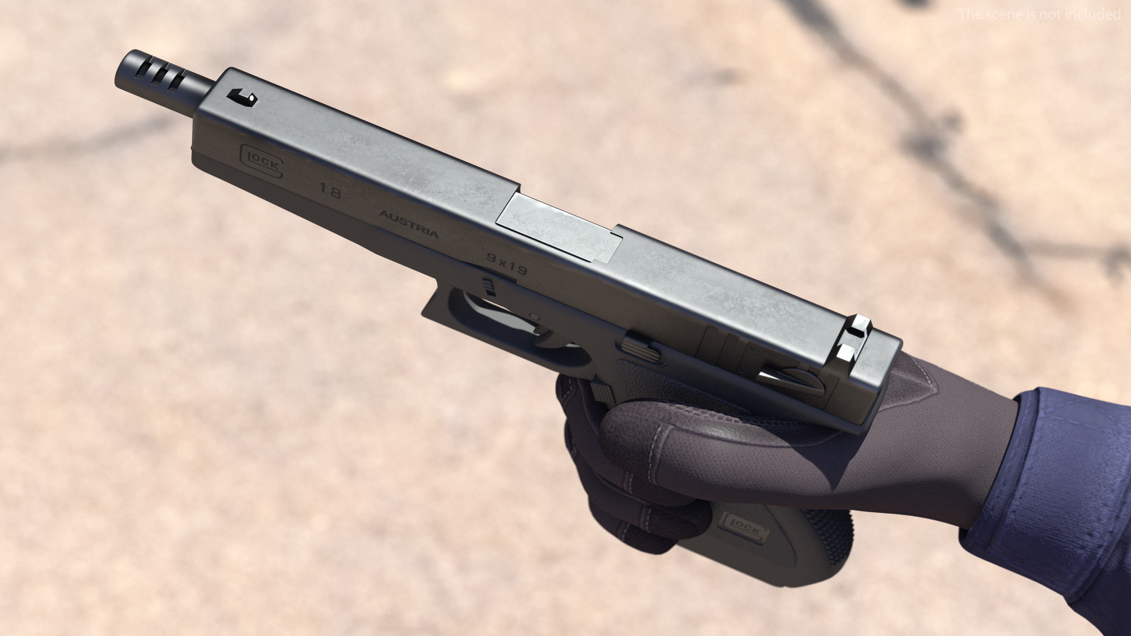 GLOCK 18 Gen 2 3D model