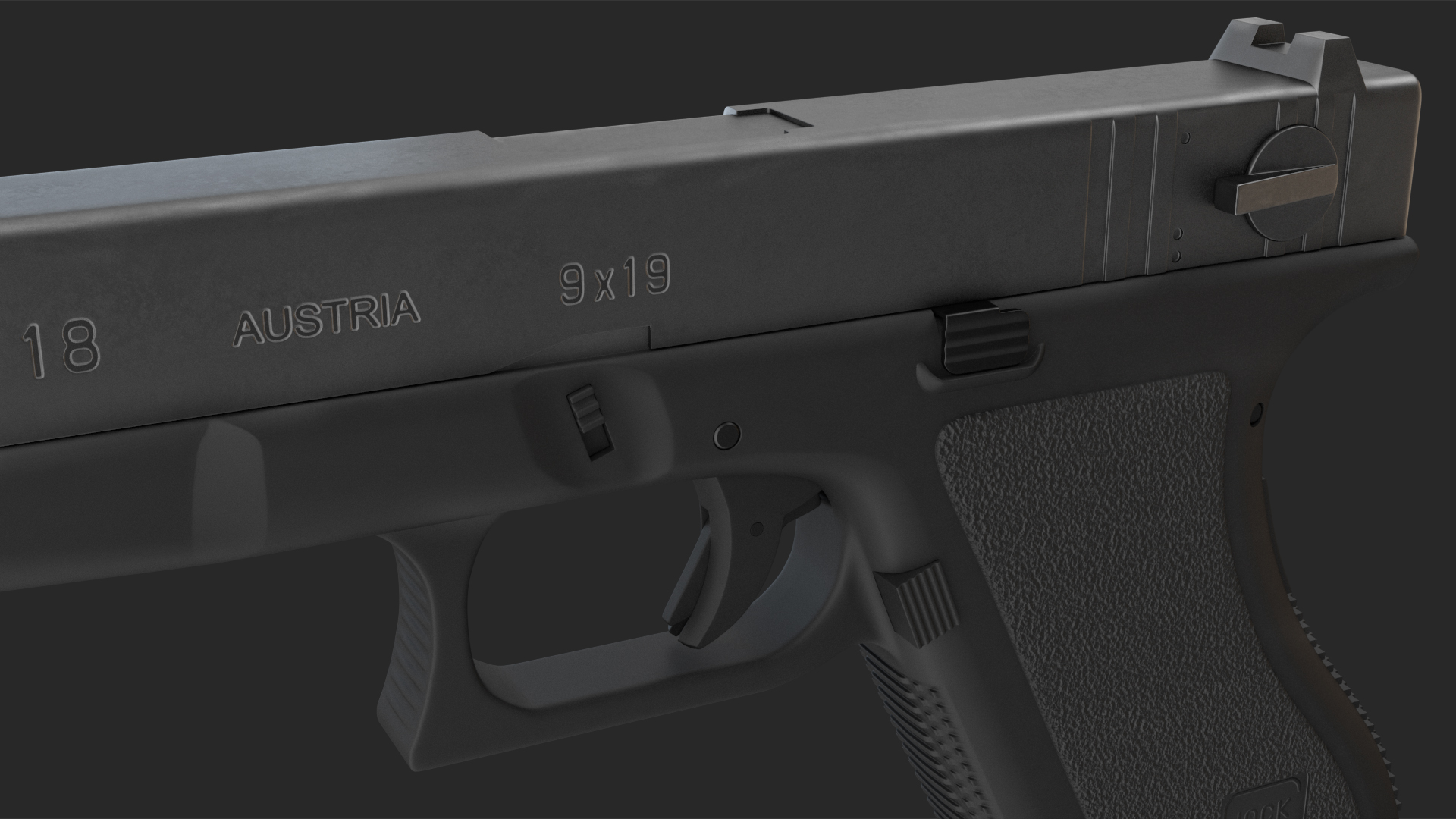 GLOCK 18 Gen 2 3D model