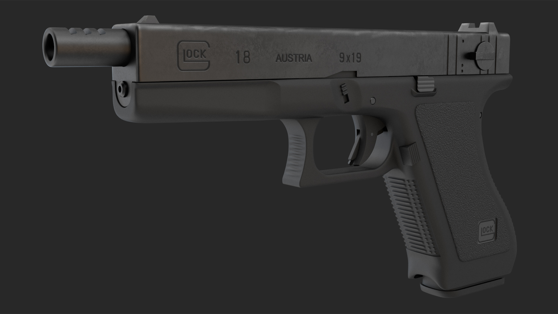 GLOCK 18 Gen 2 3D model