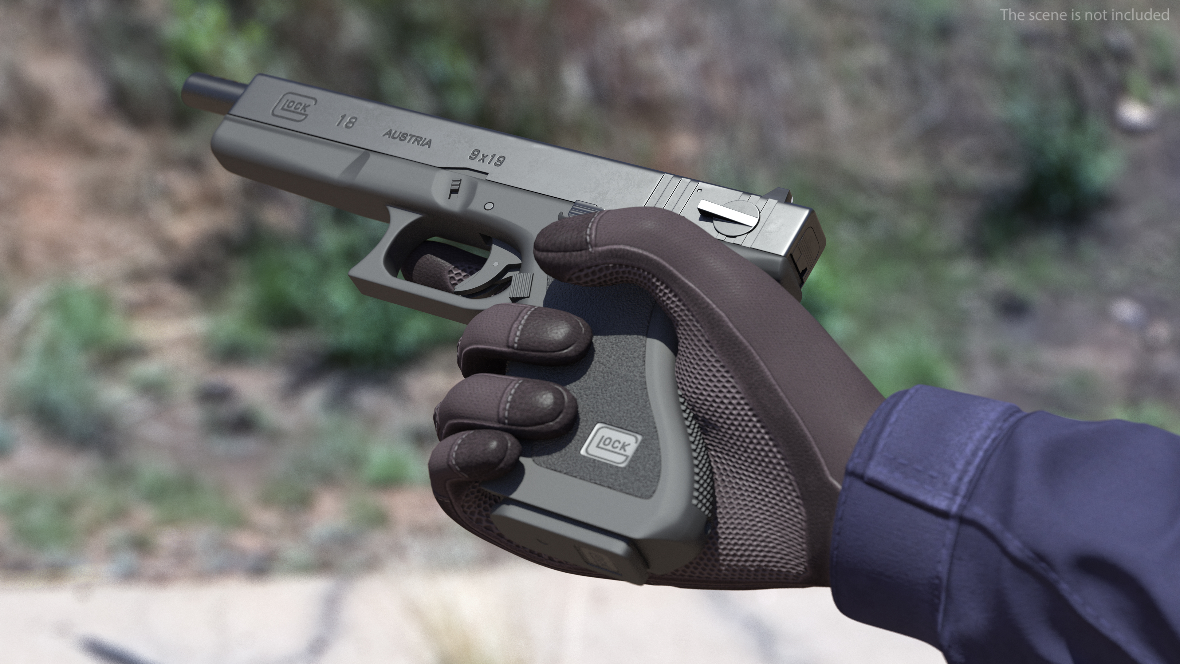 GLOCK 18 Gen 2 3D model