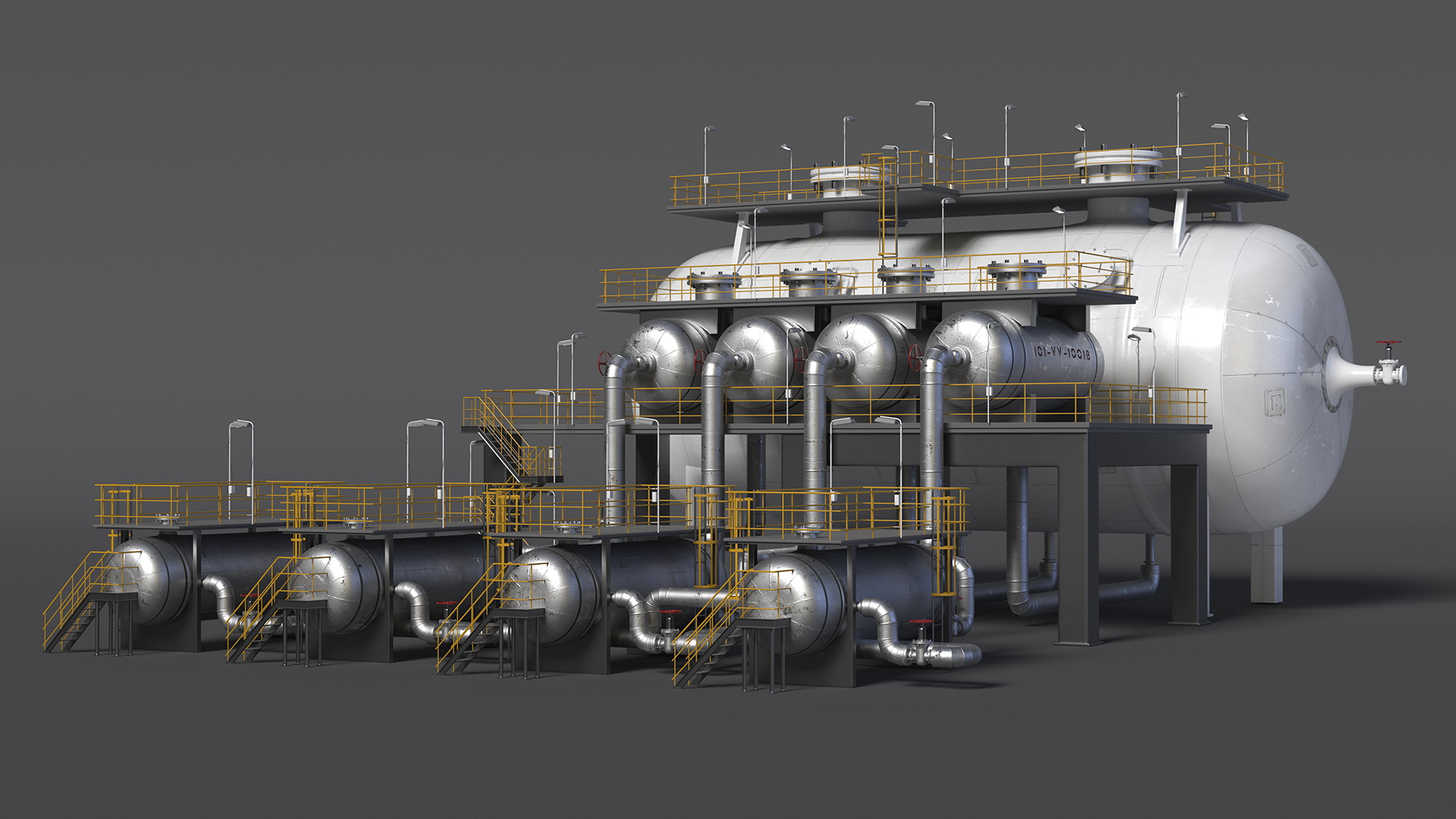 3D Blending Unit model