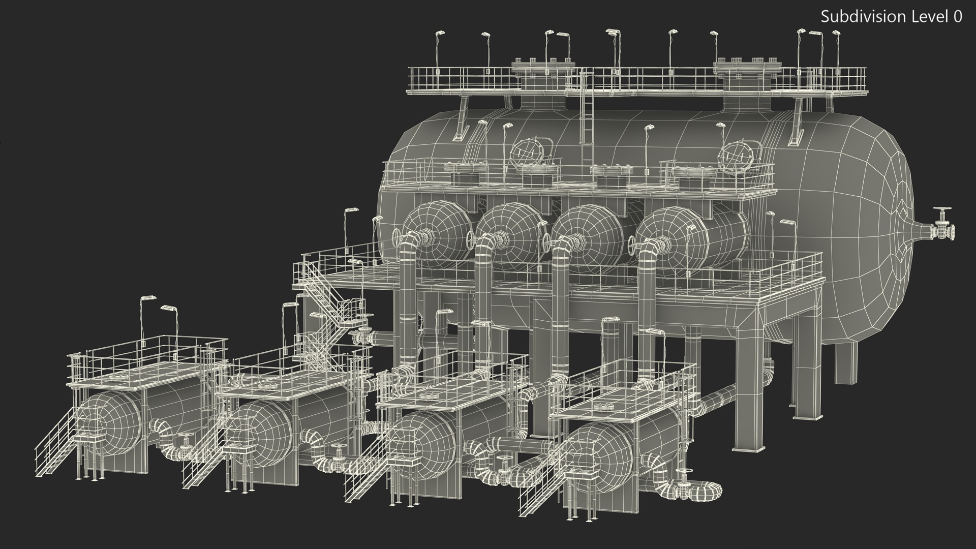 3D Blending Unit model