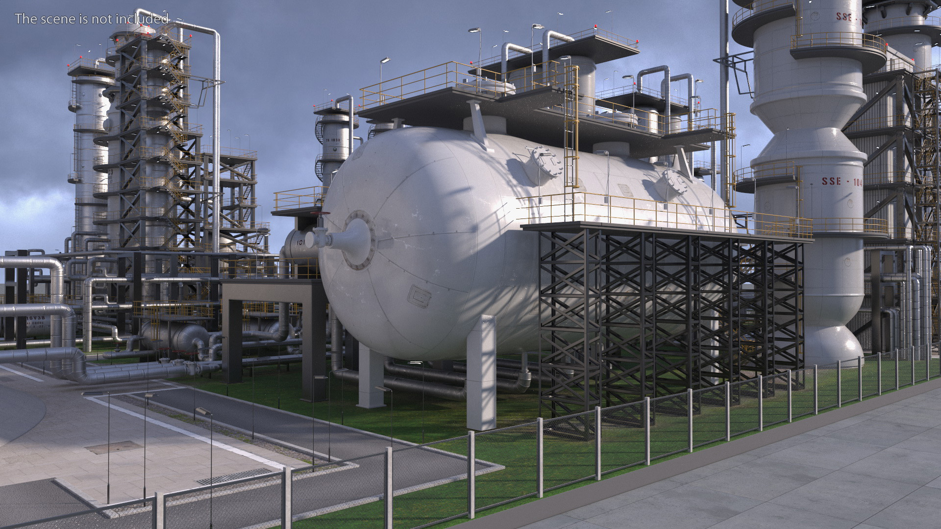 3D Blending Unit model