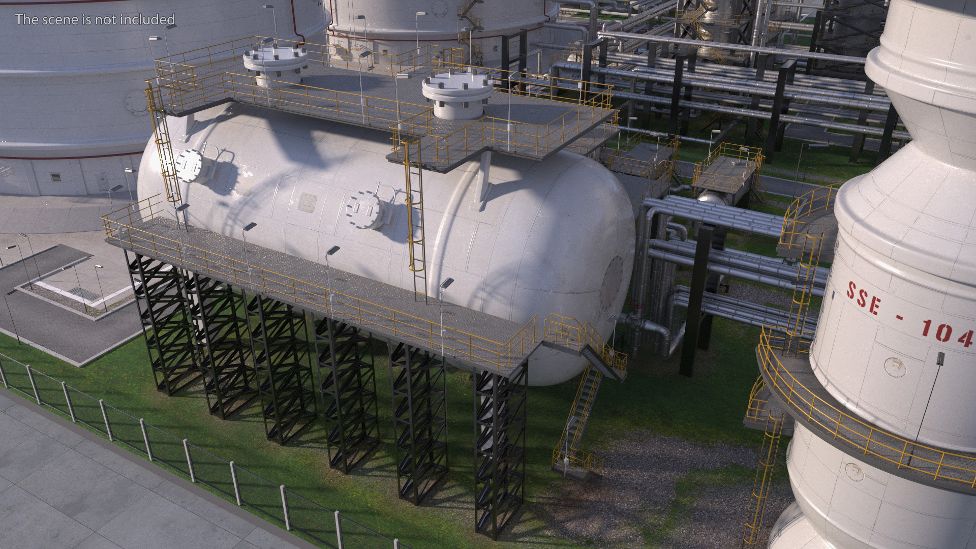 3D Blending Unit model
