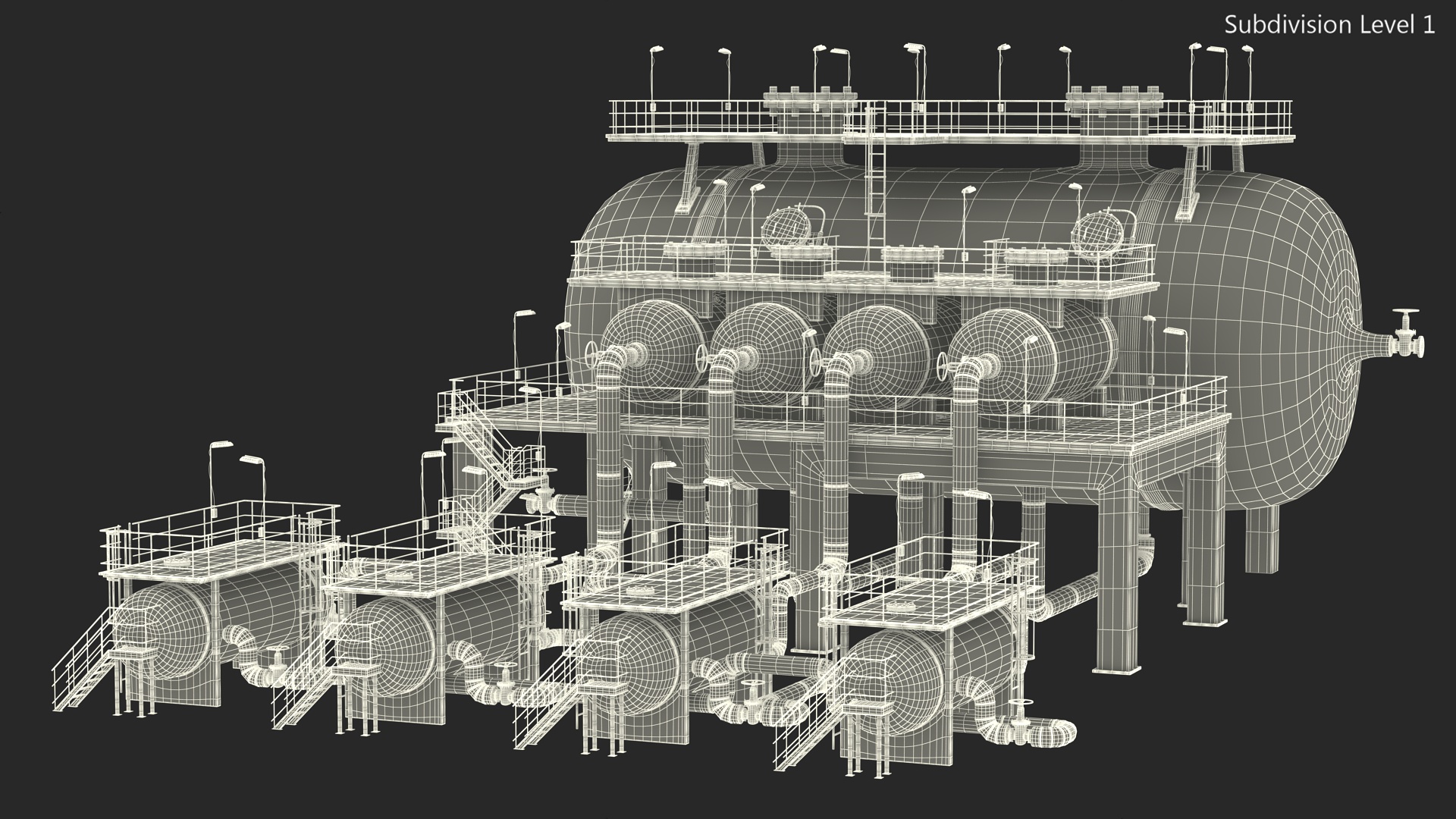 3D Blending Unit model