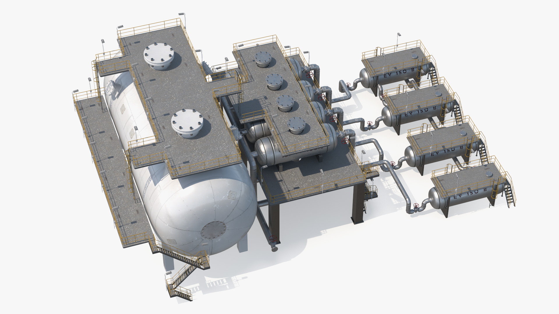 3D Blending Unit model