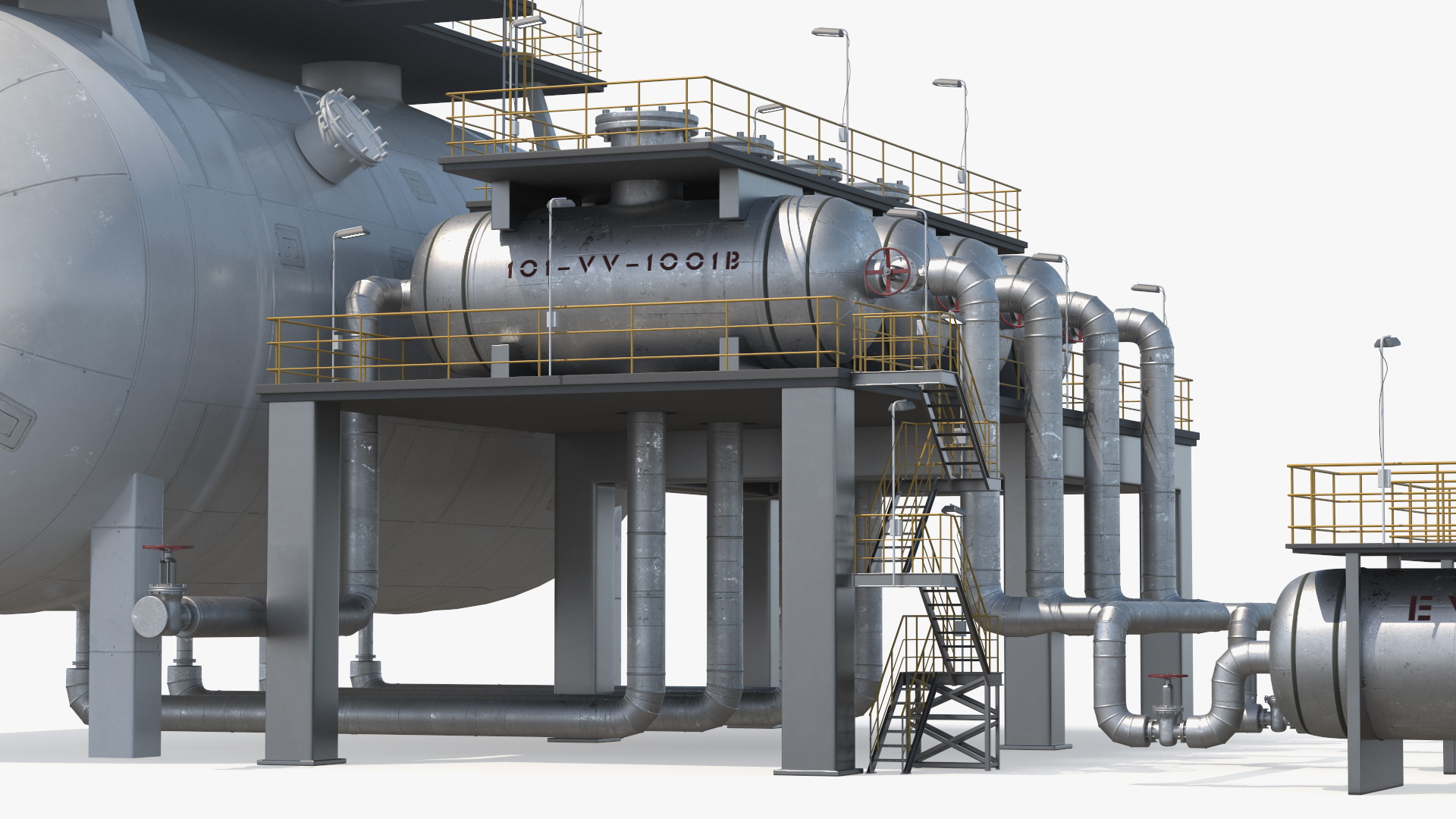 3D Blending Unit model