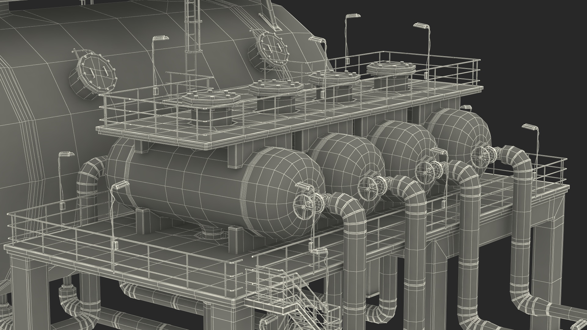 3D Blending Unit model