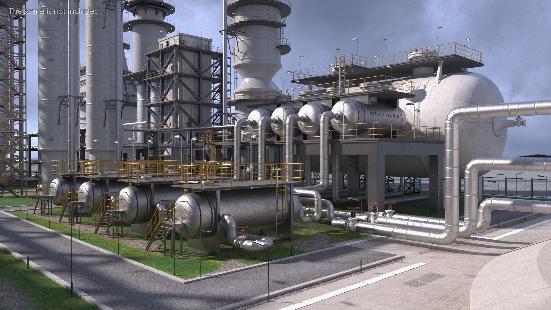 3D Blending Unit model