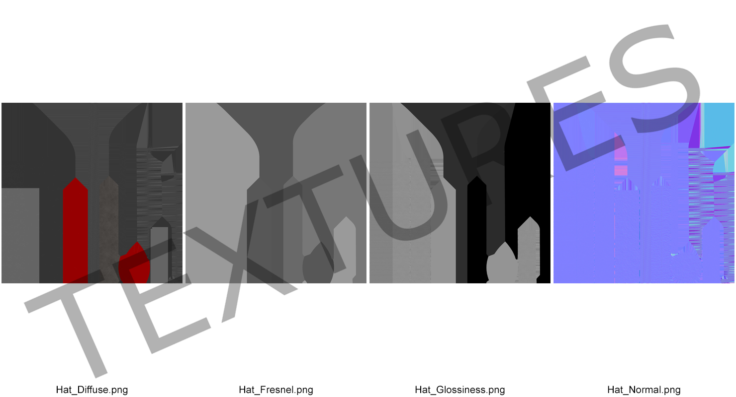 3D Hight Top Hat model