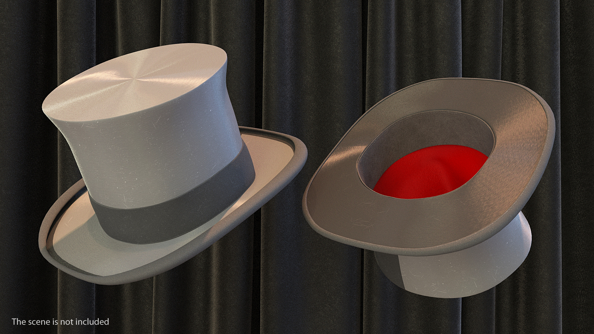 3D Hight Top Hat model