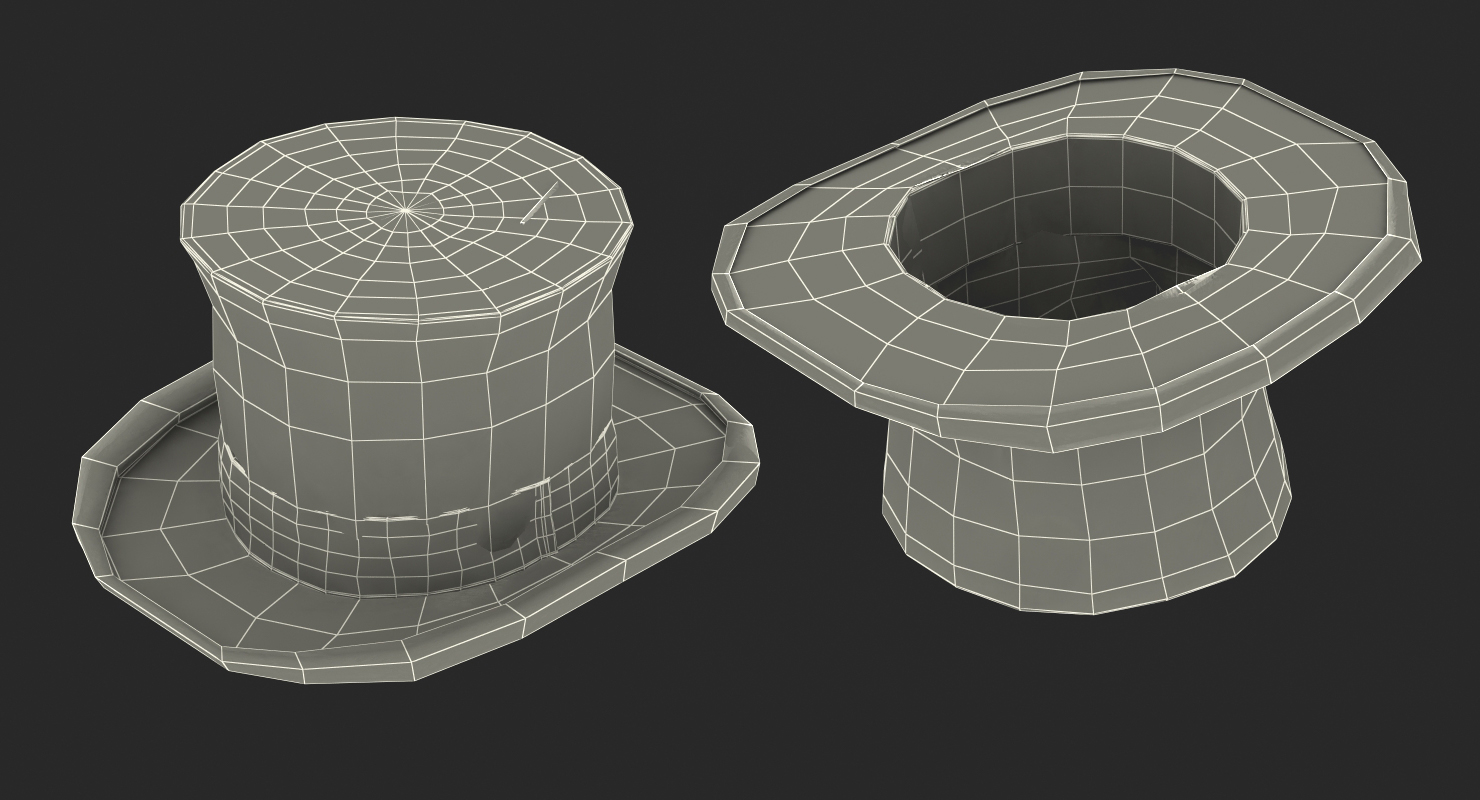3D Hight Top Hat model