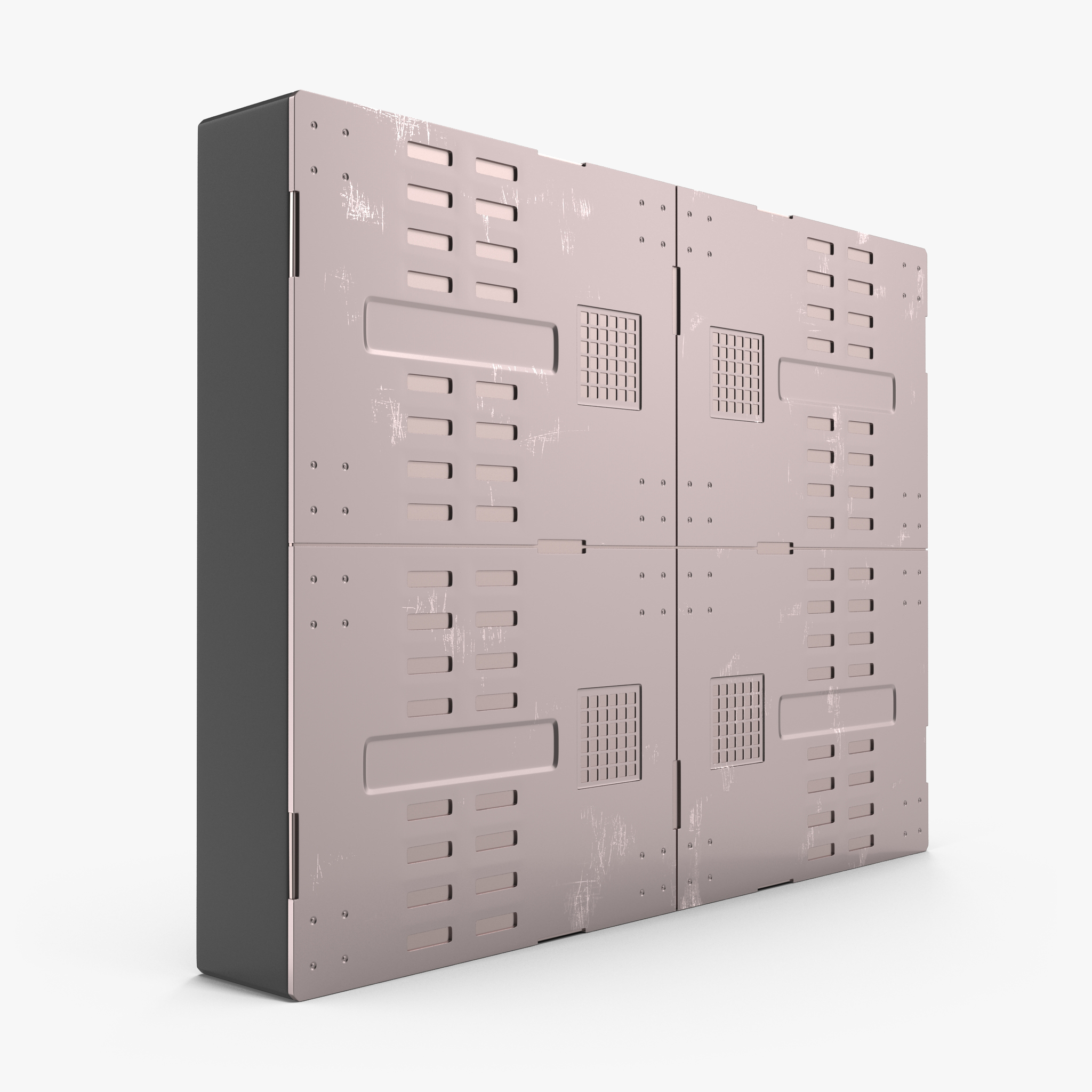 3D Sci Fi Anodized Panel 5 model