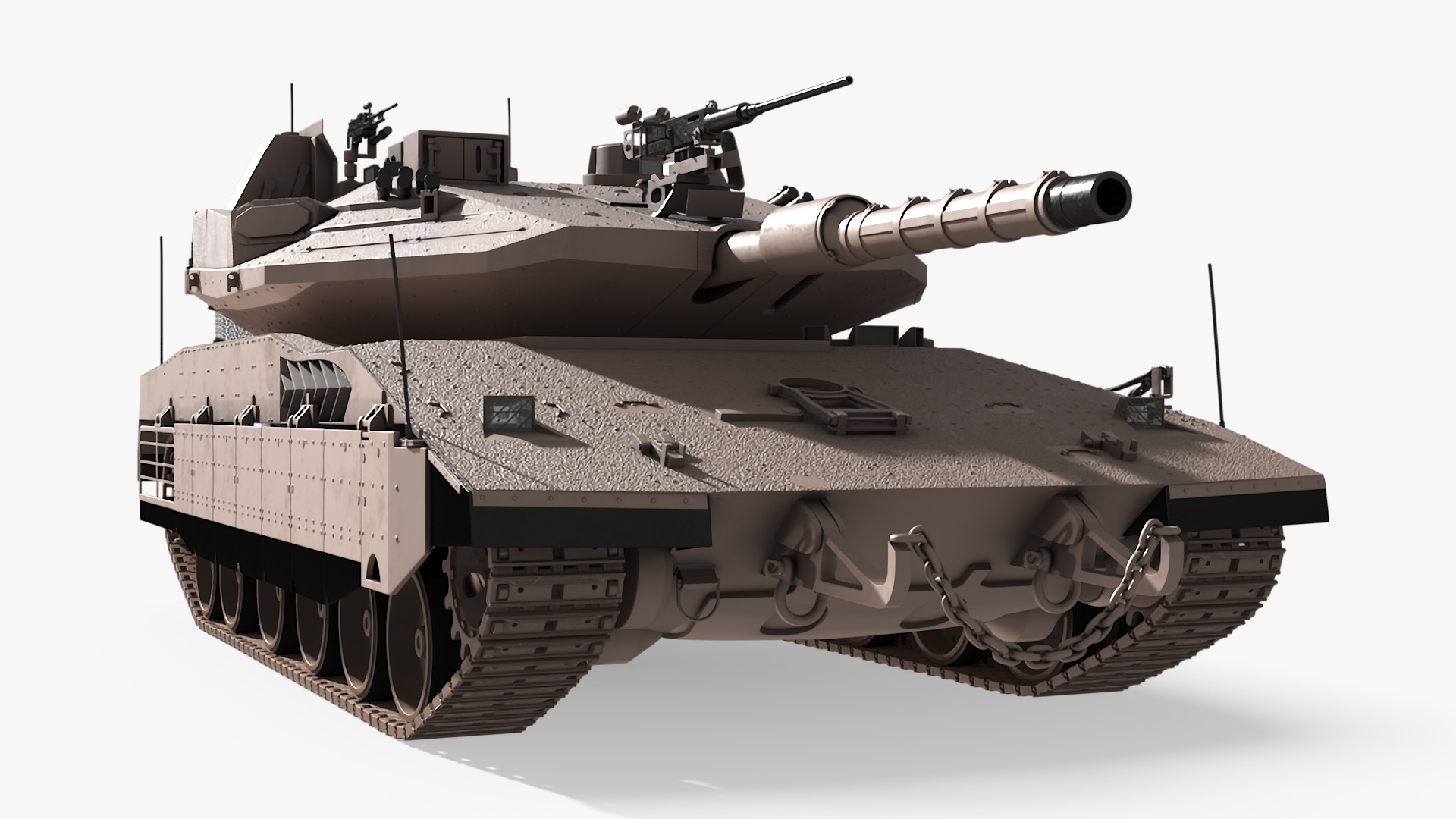 3D model Israeli Tank Merkava