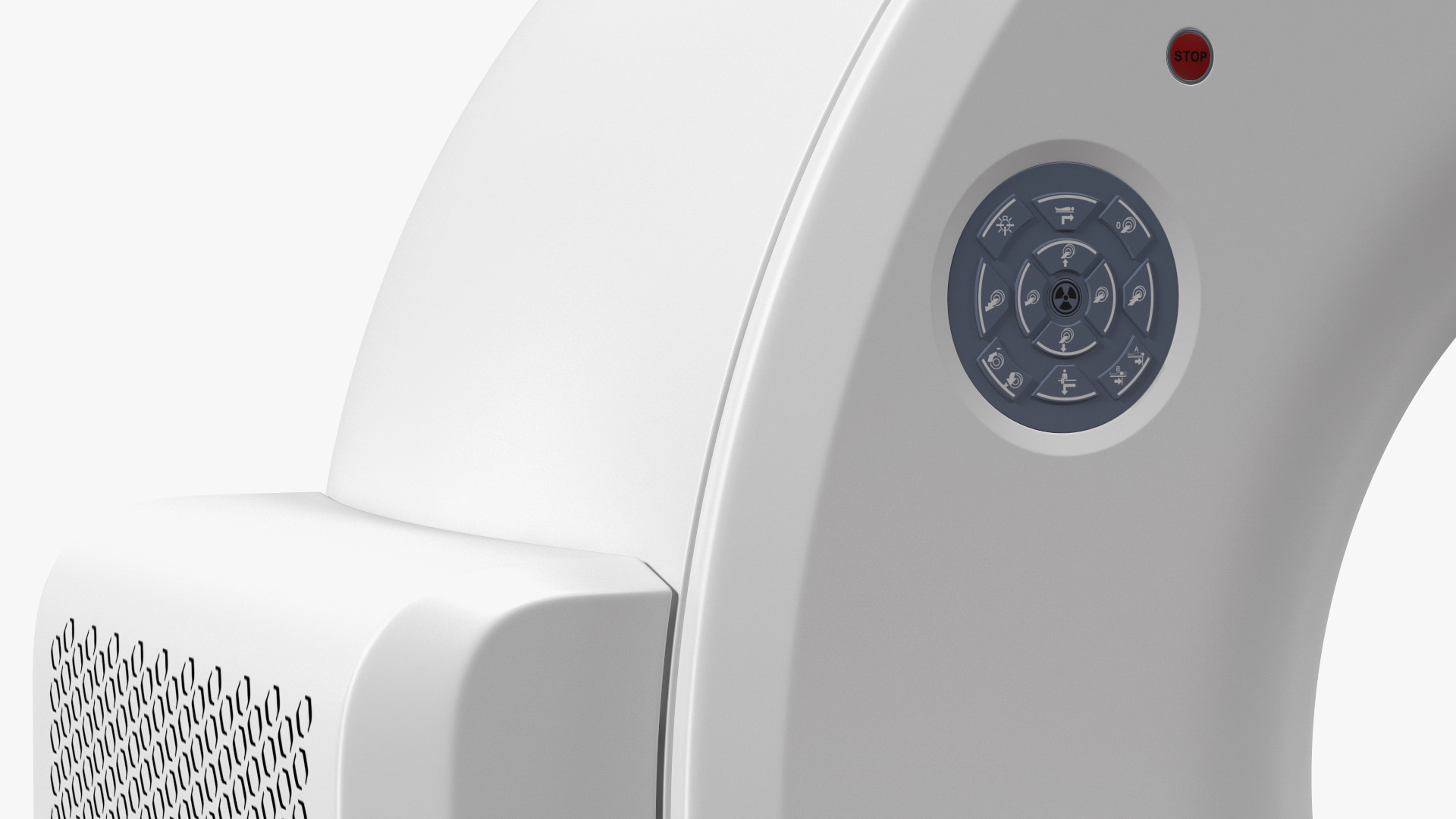 3D model Tomograph Siemens with Patient
