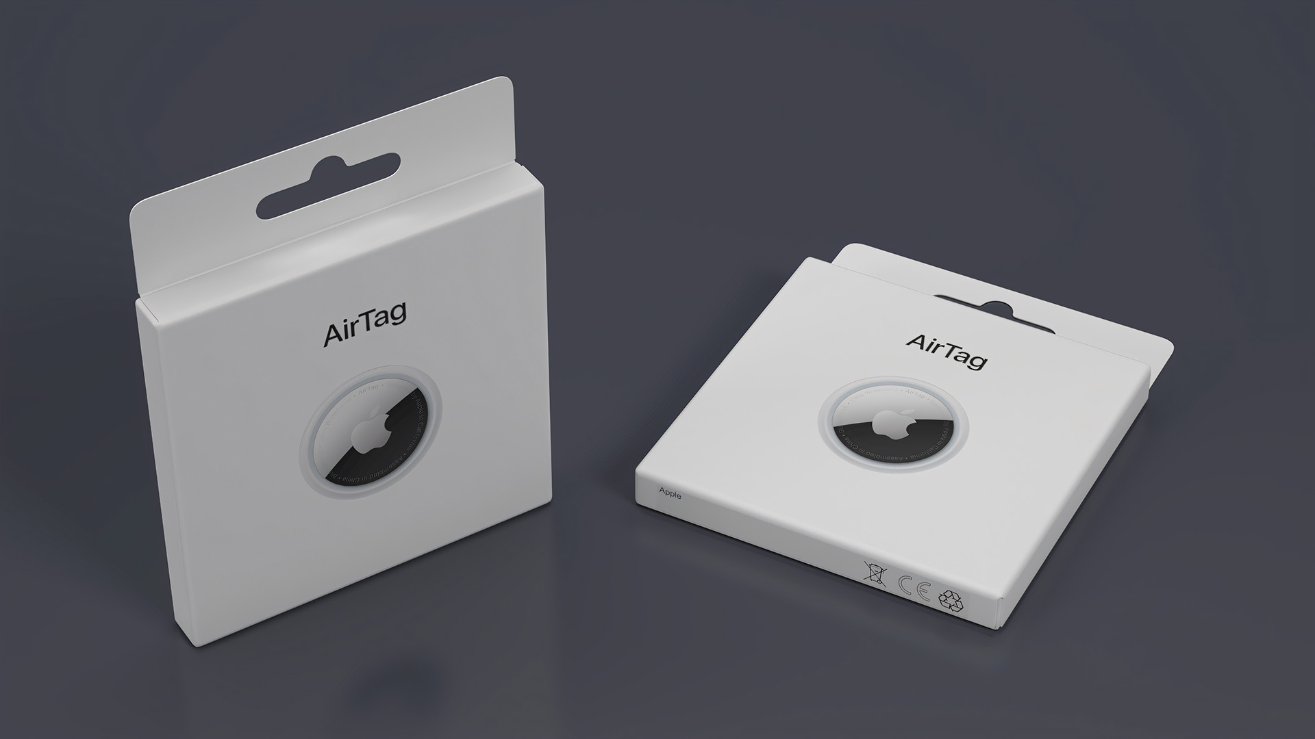 3D model Apple AirTag Package