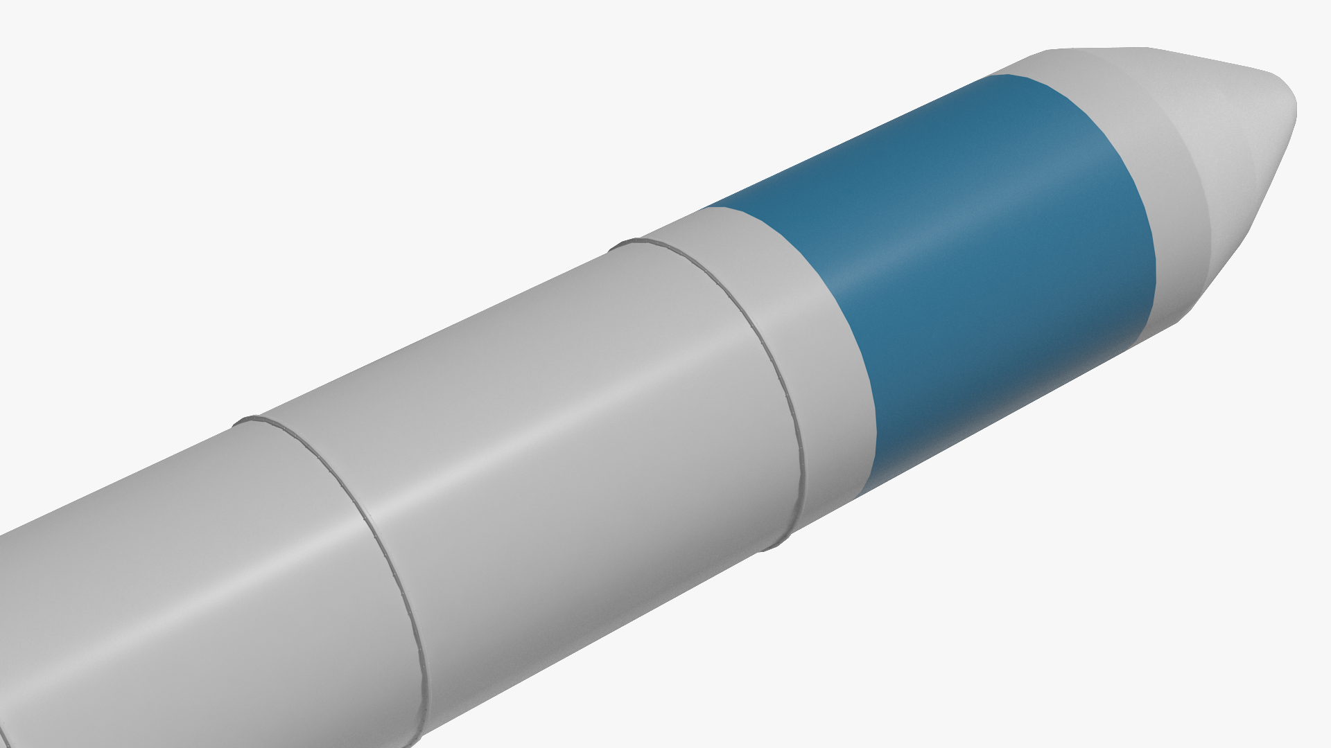 3D Three Stage Carrier Rocket