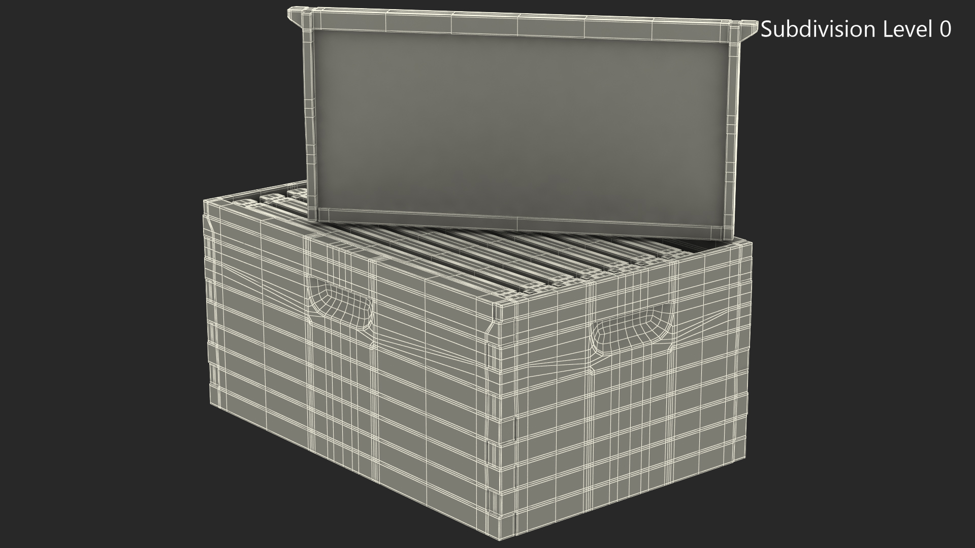 3D Painted Honey Bee Box