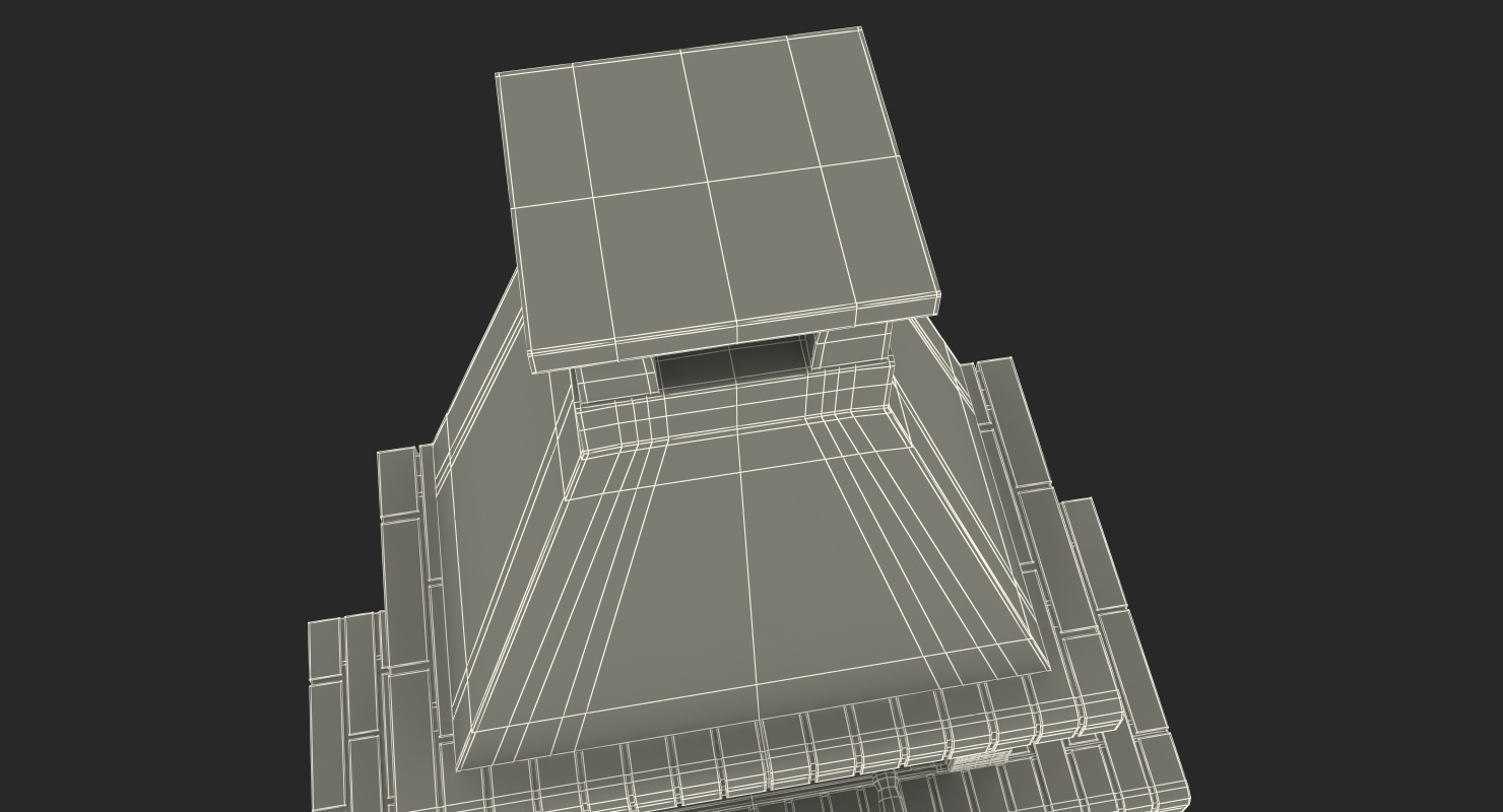 Stone Masonry Barbecue 3D
