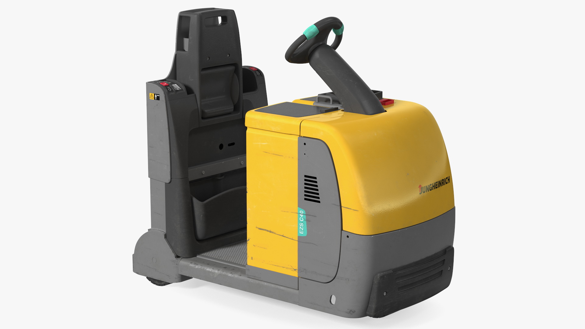 Jungheinrich EZS C40 Electric Tow Tractor Dirty 3D